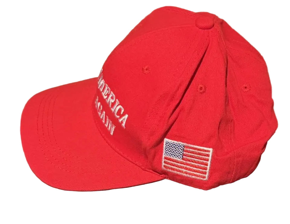 Donald Trump "MAGA" Make America Great Again Adjustable Hat-Right Off The Field