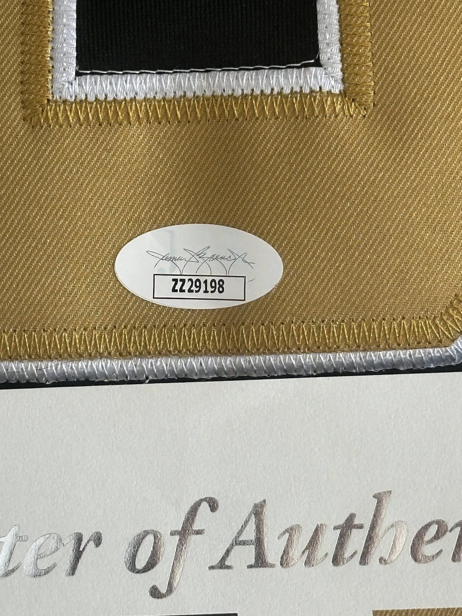 Drew Brees Signed Autographed New Orleans Saints Jersey JSA LOA-Right Off The Field