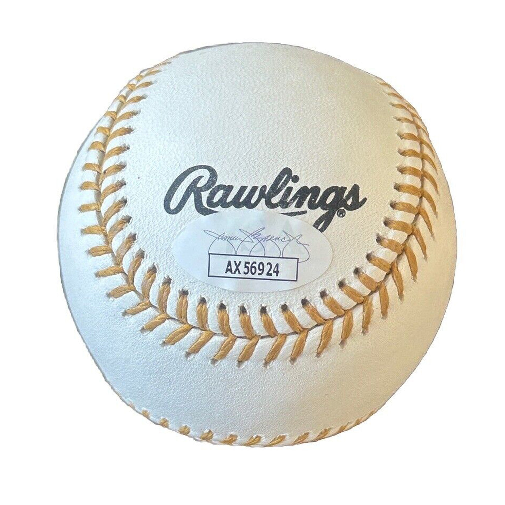 Dylan Moore Seattle Mariners Autographed Gold Glove Award Baseball JSA COA-Baseball-Right Off The Field