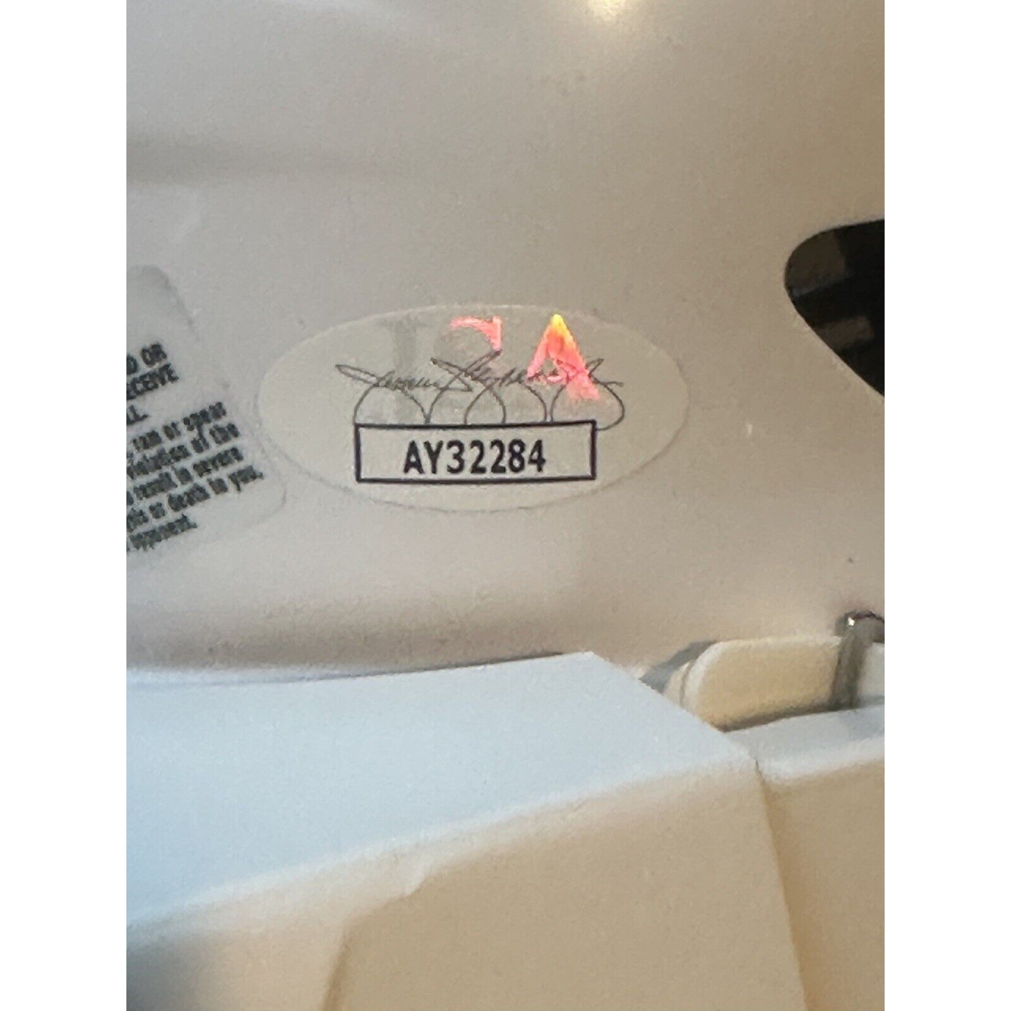 Eli Manning New York Giants Autographed Hall of Fame Mini Helmet JSA COA-Football-Right Off The Field