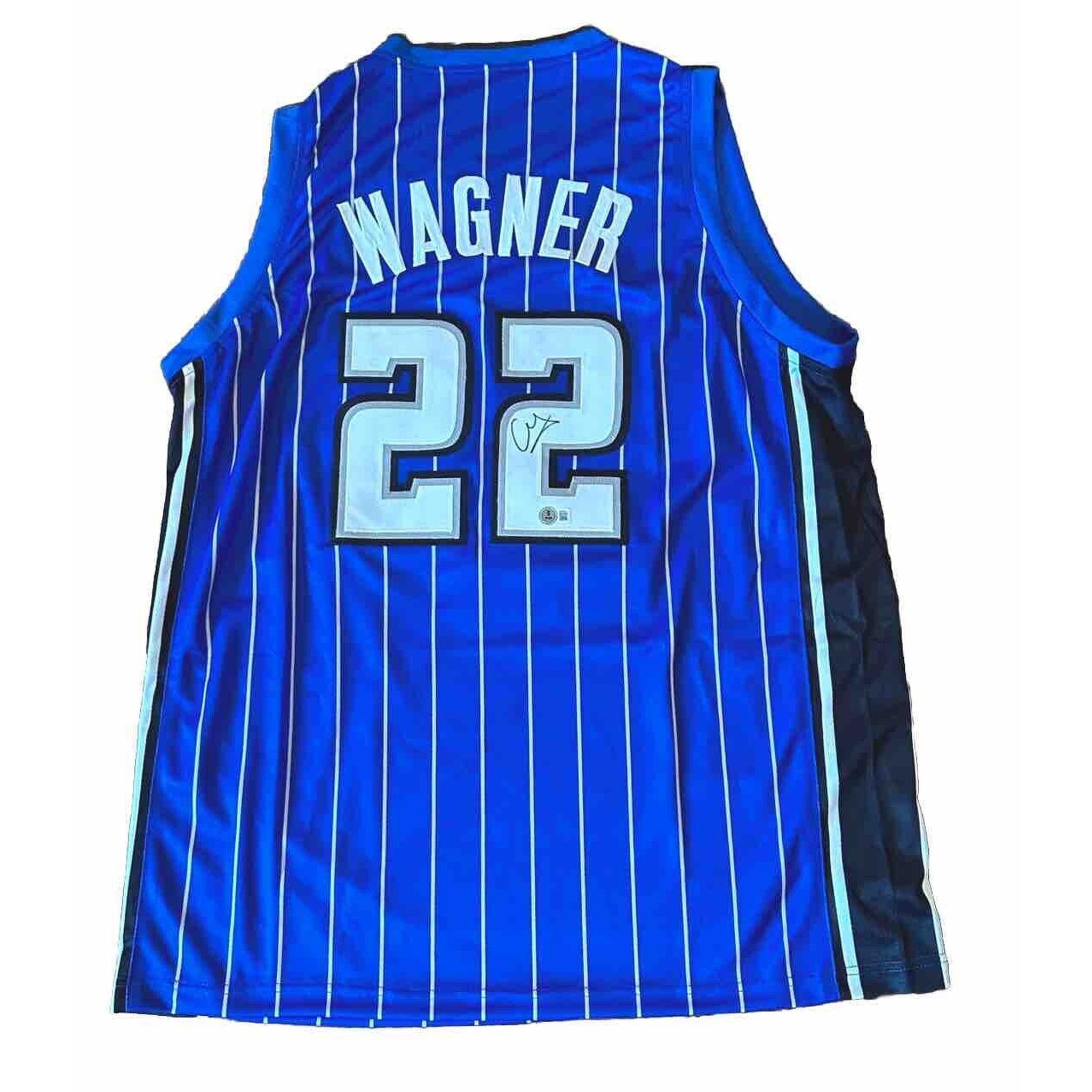 Franz Wagner Autographed Orlando Magic Custom Jersey BAS Witness-Basketball-Right Off The Field