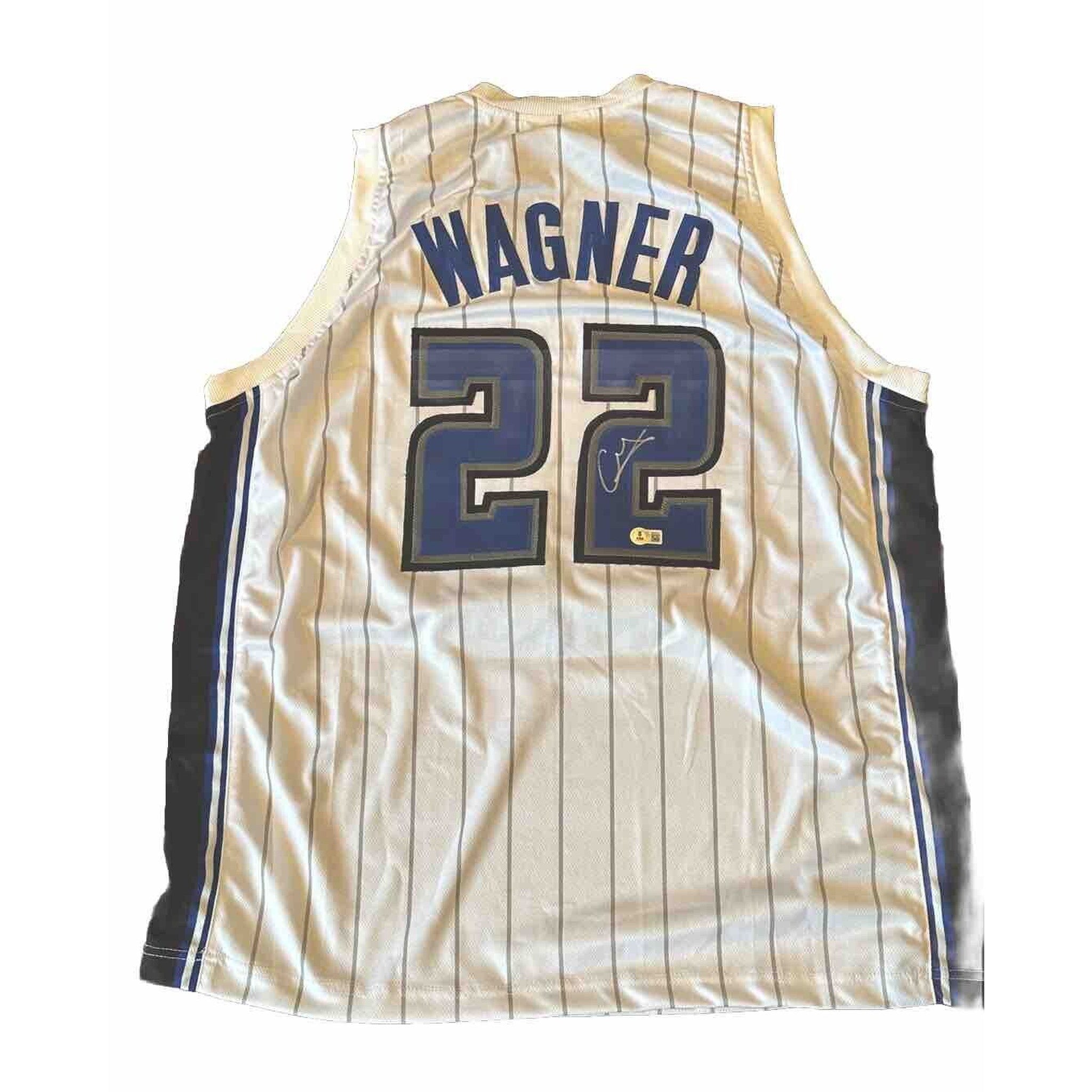 Franz Wagner Autographed Orlando Magic Custom Jersey BAS Witness-Basketball-Right Off The Field