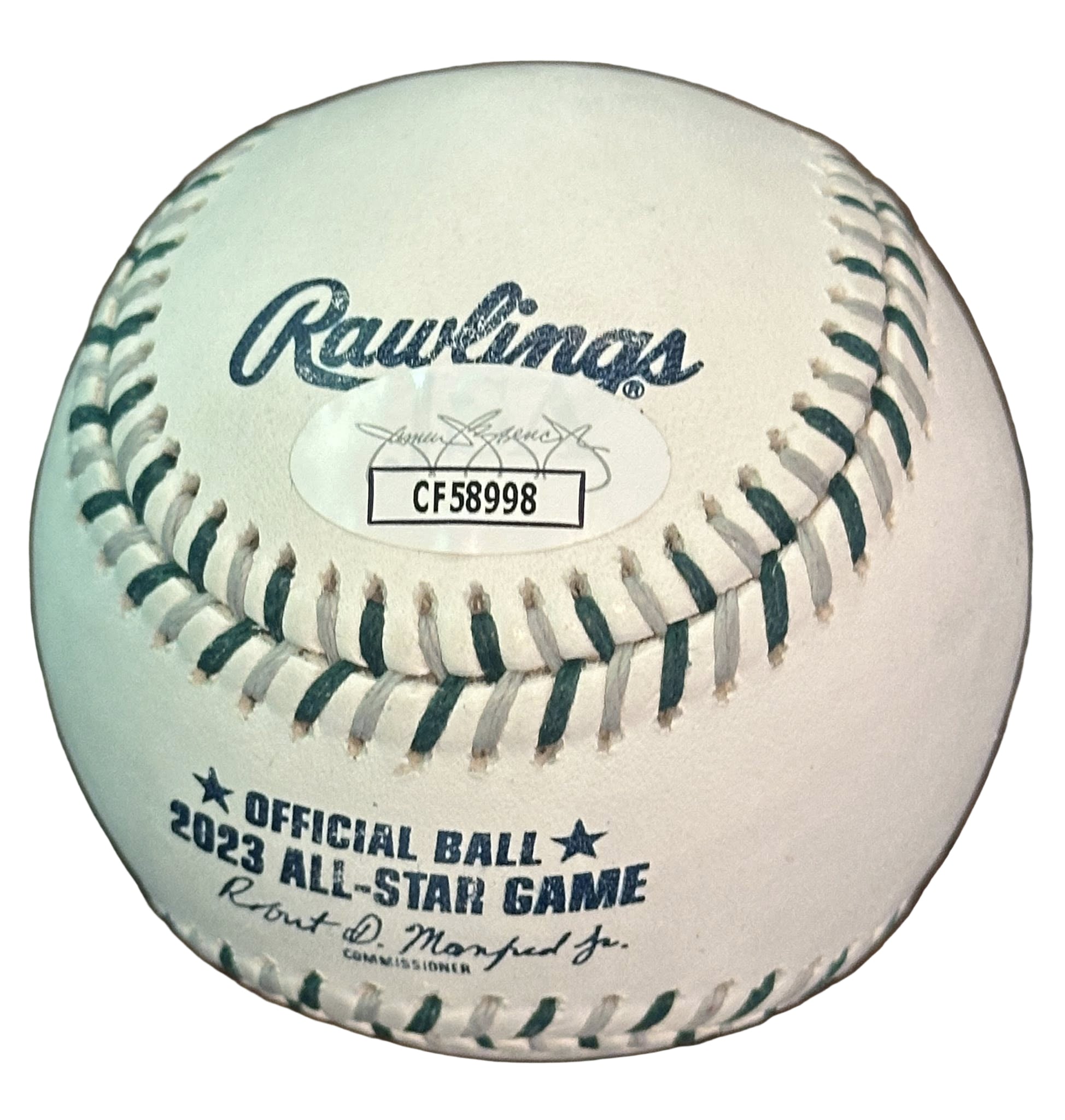 George Kirby Autographed 2023 All Star Game Baseball JSA COA Seattle Mariners-Right Off The Field