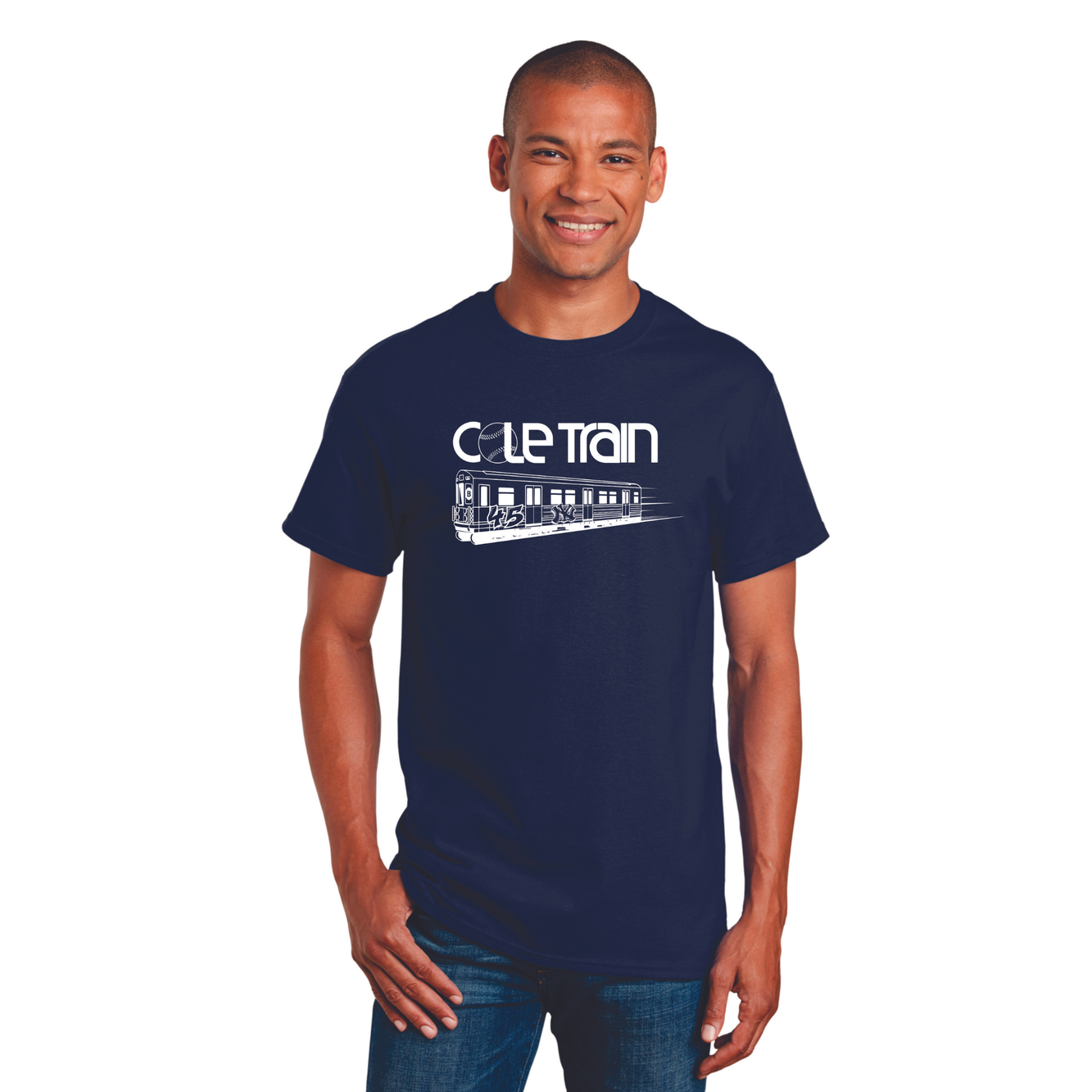 Gerrit Cole “Cole Train” New York Yankees Custom T Shirt (Adult/Youth Sizes)-Right Off The Field