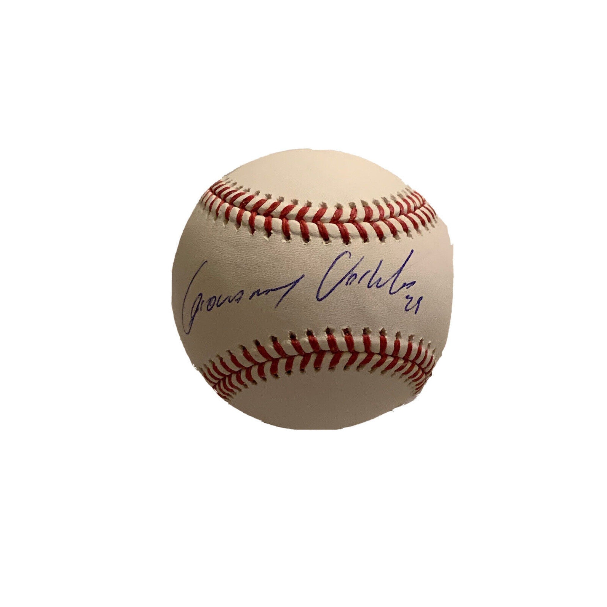 Gio Urshela Yankees Autographed Official MLB Baseball Full Name-Baseball-Right Off The Field