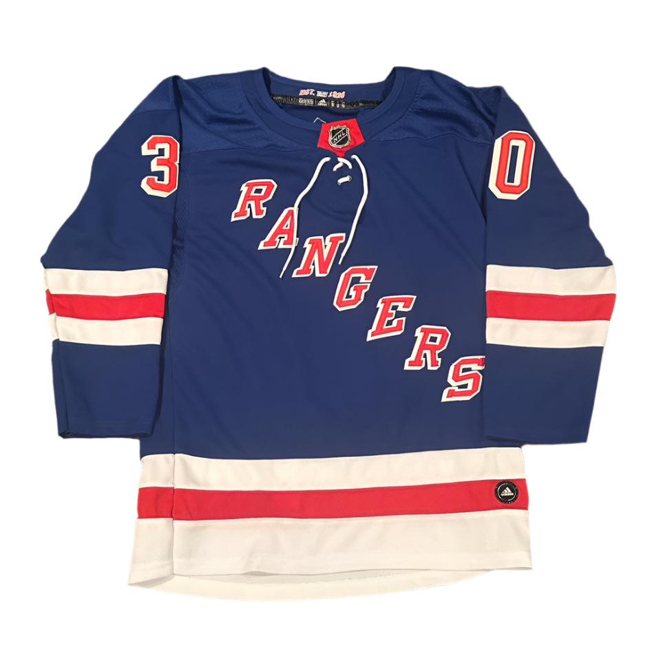 Henrik Lundqvist Autographed New York Rangers Jersey JSA COA-Right Off The Field