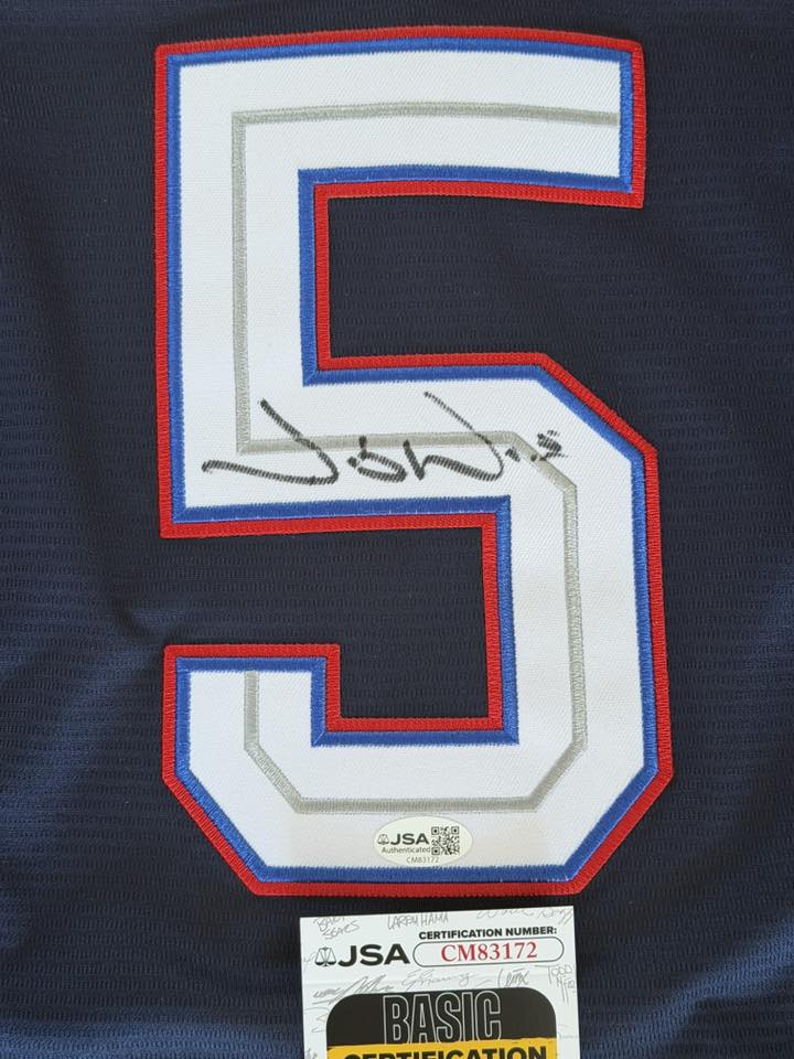 Jacob Wilson Autographed 2025 MLB All Star Game Jersey JSA COA Athletics-Right Off The Field