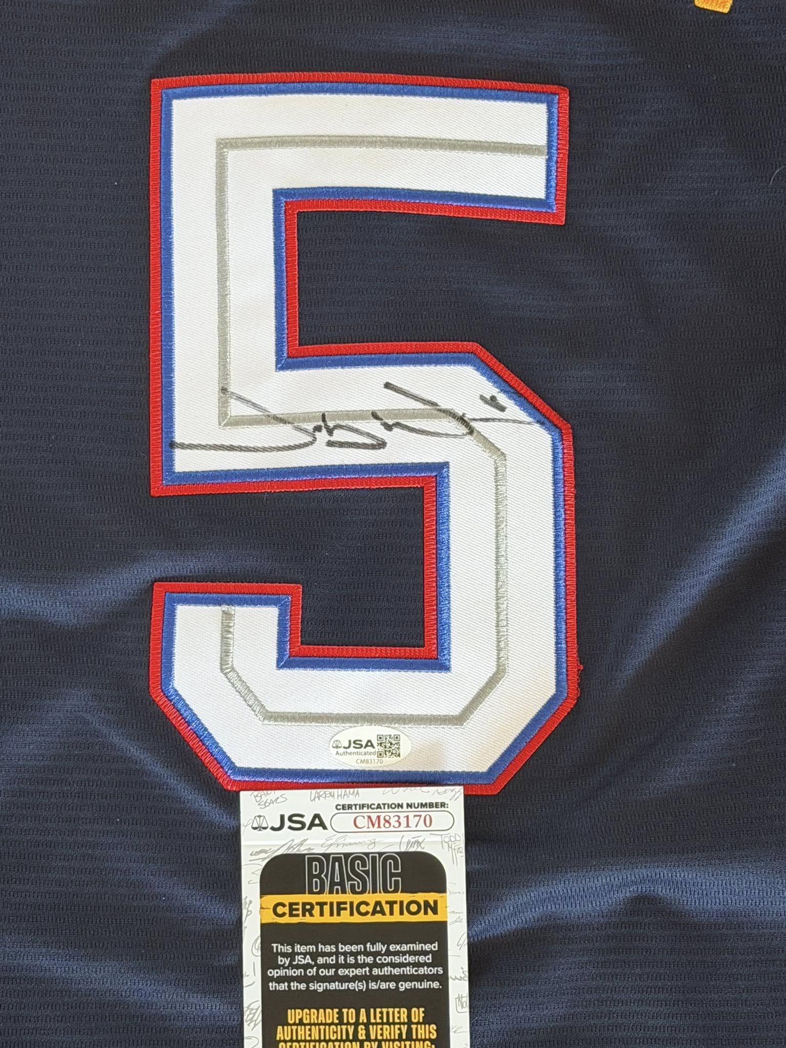 Jacob Wilson Autographed 2025 MLB All Star Game Jersey JSA COA Athletics-Right Off The Field