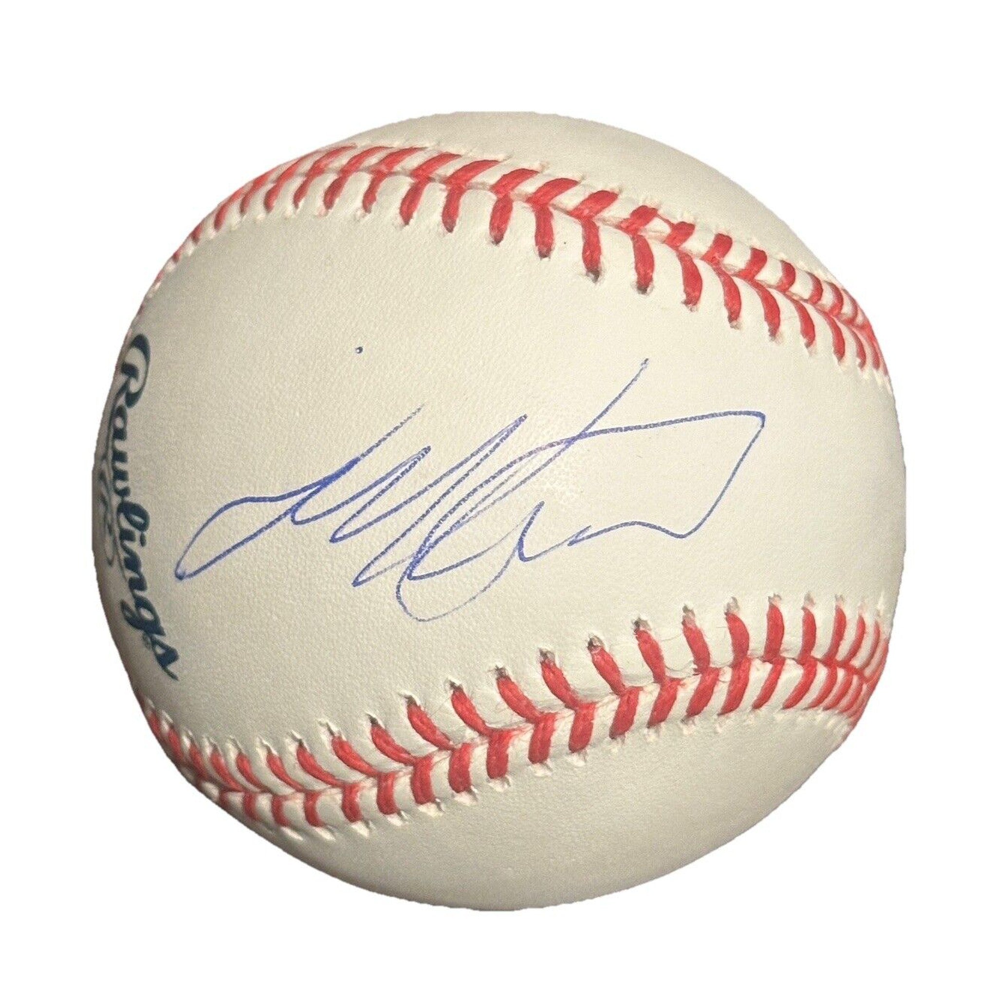 James McAvoy Autographed Official MLB Baseball JSA COA X-Men Marvel-Entertainment-Right Off The Field