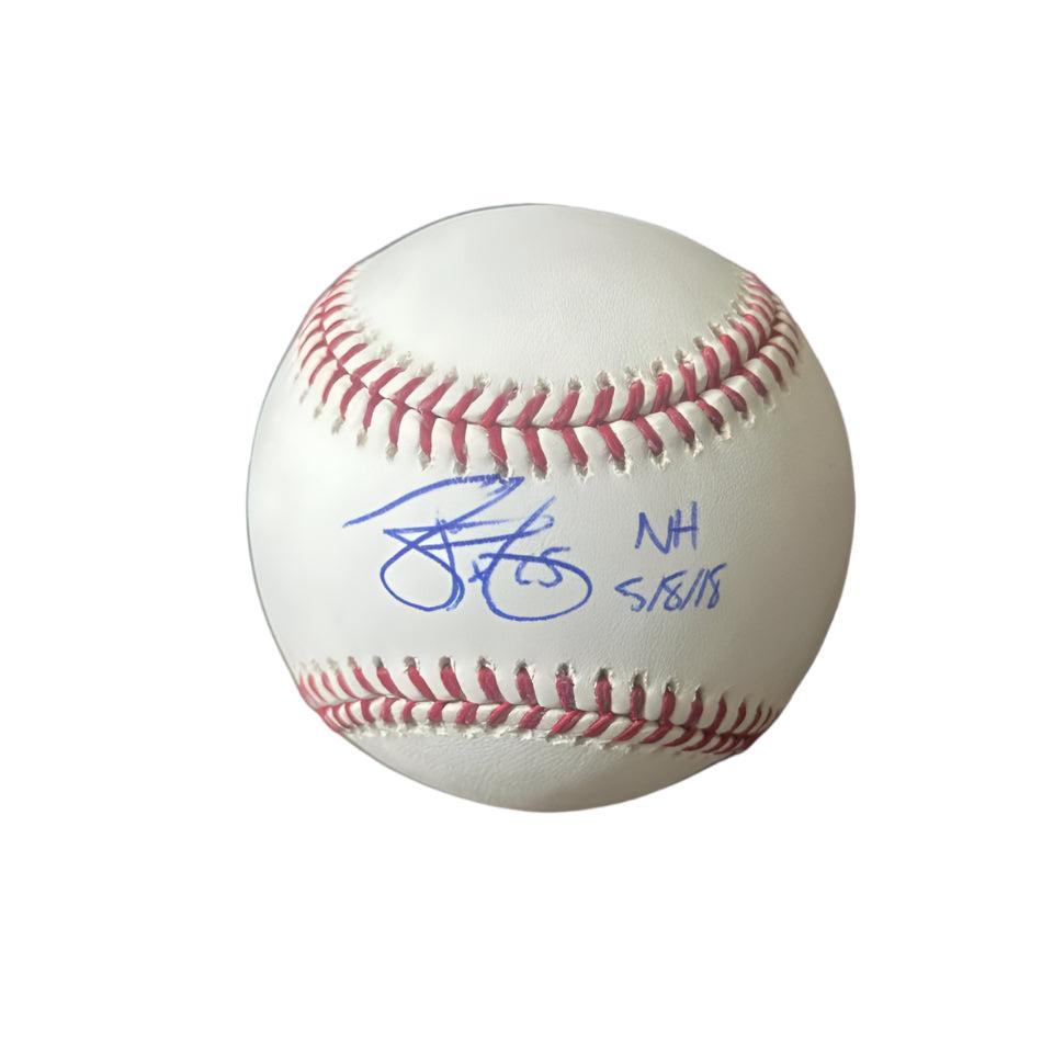 James Paxton Signed & Inscribed 'NH 5/8/18' Official MLB Baseball-Right Off The Field