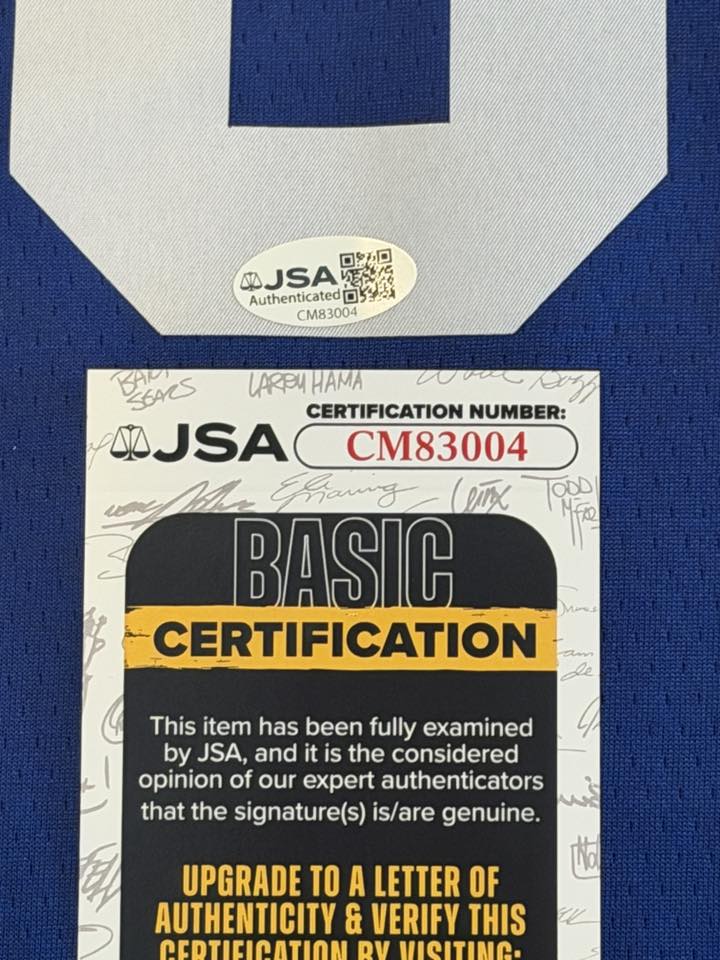 Jared McCain Signed Autographed Duke Blue Devils Jersey JSA COA-Right Off The Field