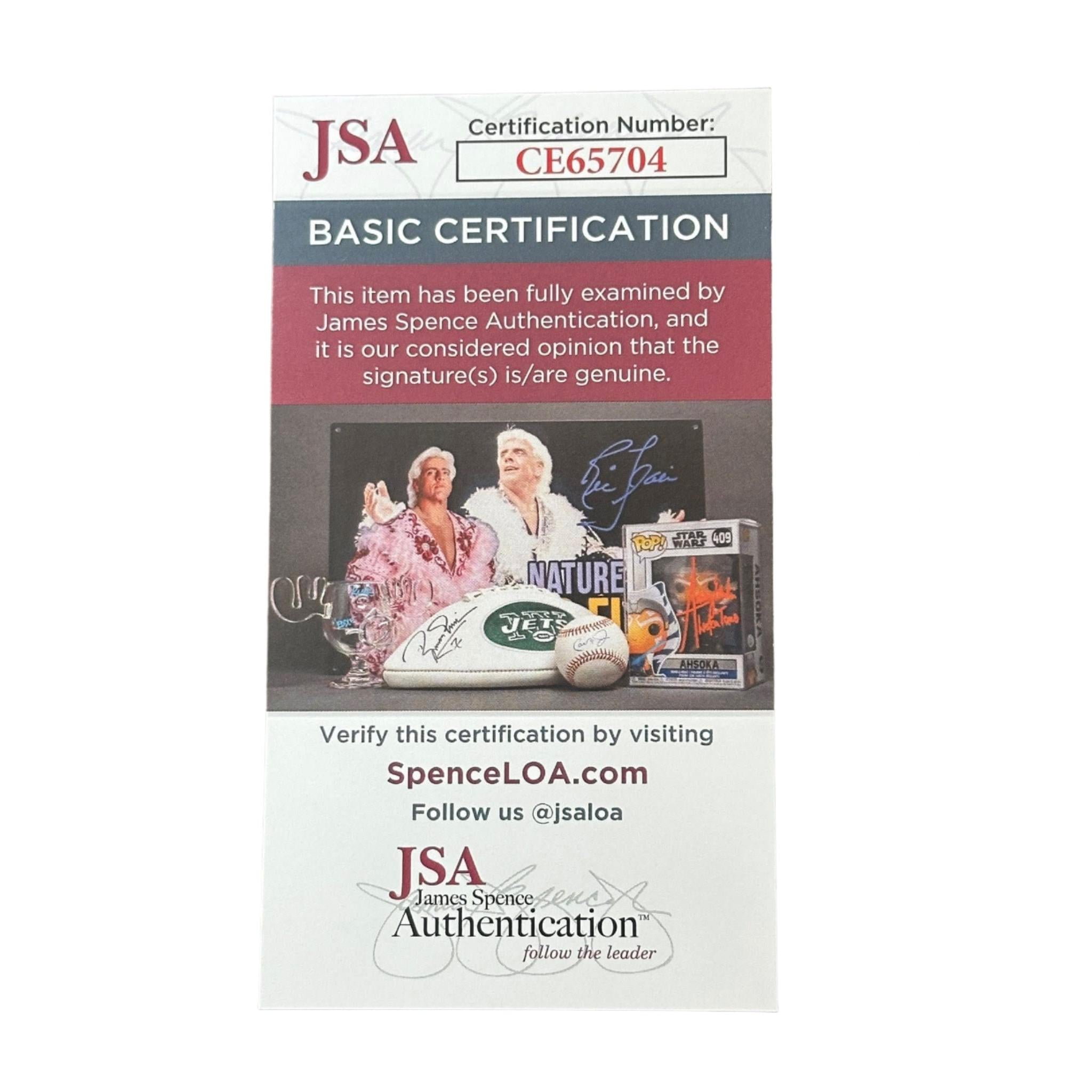 Jason Kidd Autographed and Inscribed "HOF 18" Hall of Fame MLB Baseball JSA COA-Right Off The Field