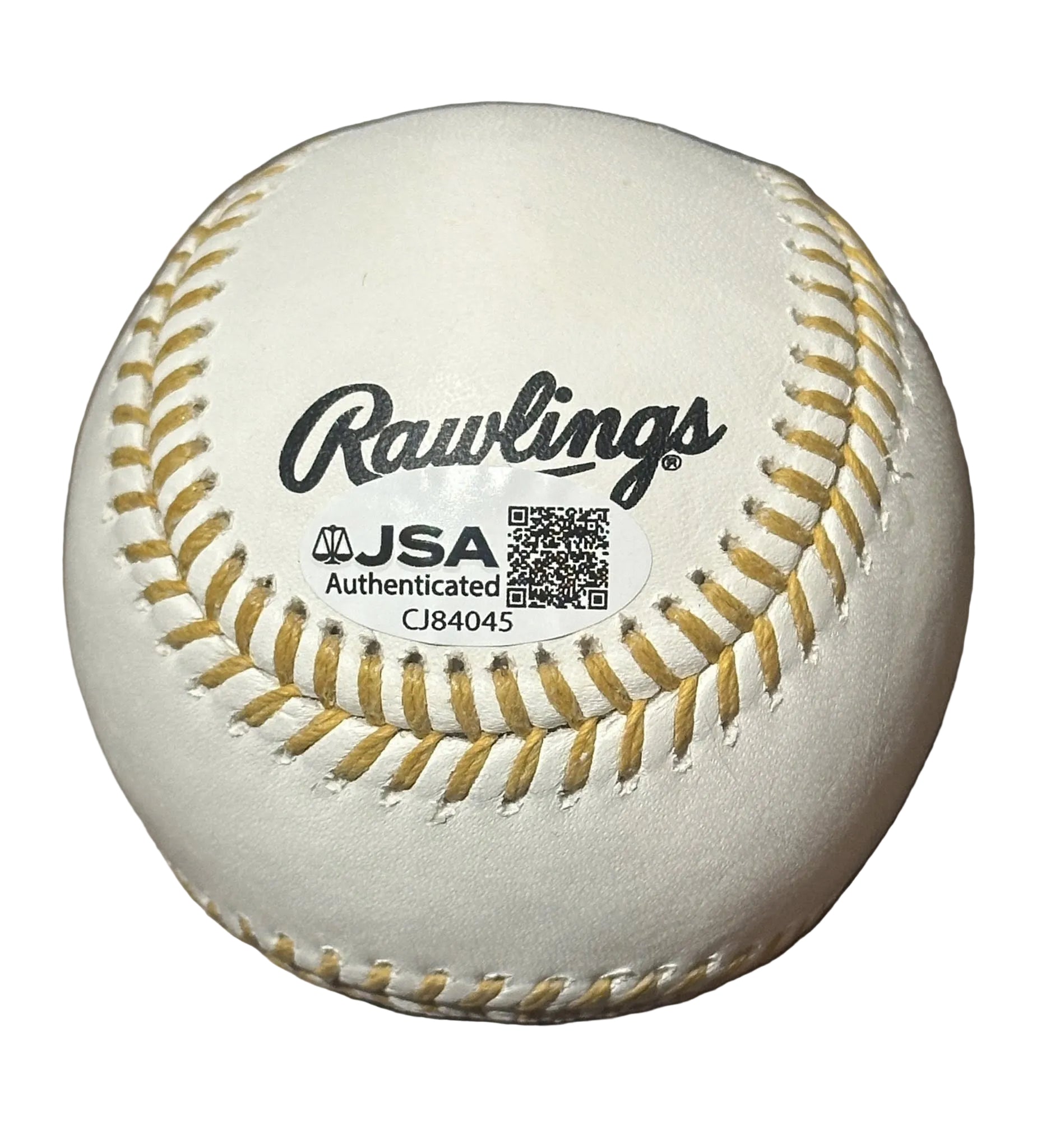 Javier Sanoja Autographed Gold Glove Award Baseball JSA COA Miami Marlins-Right Off The Field