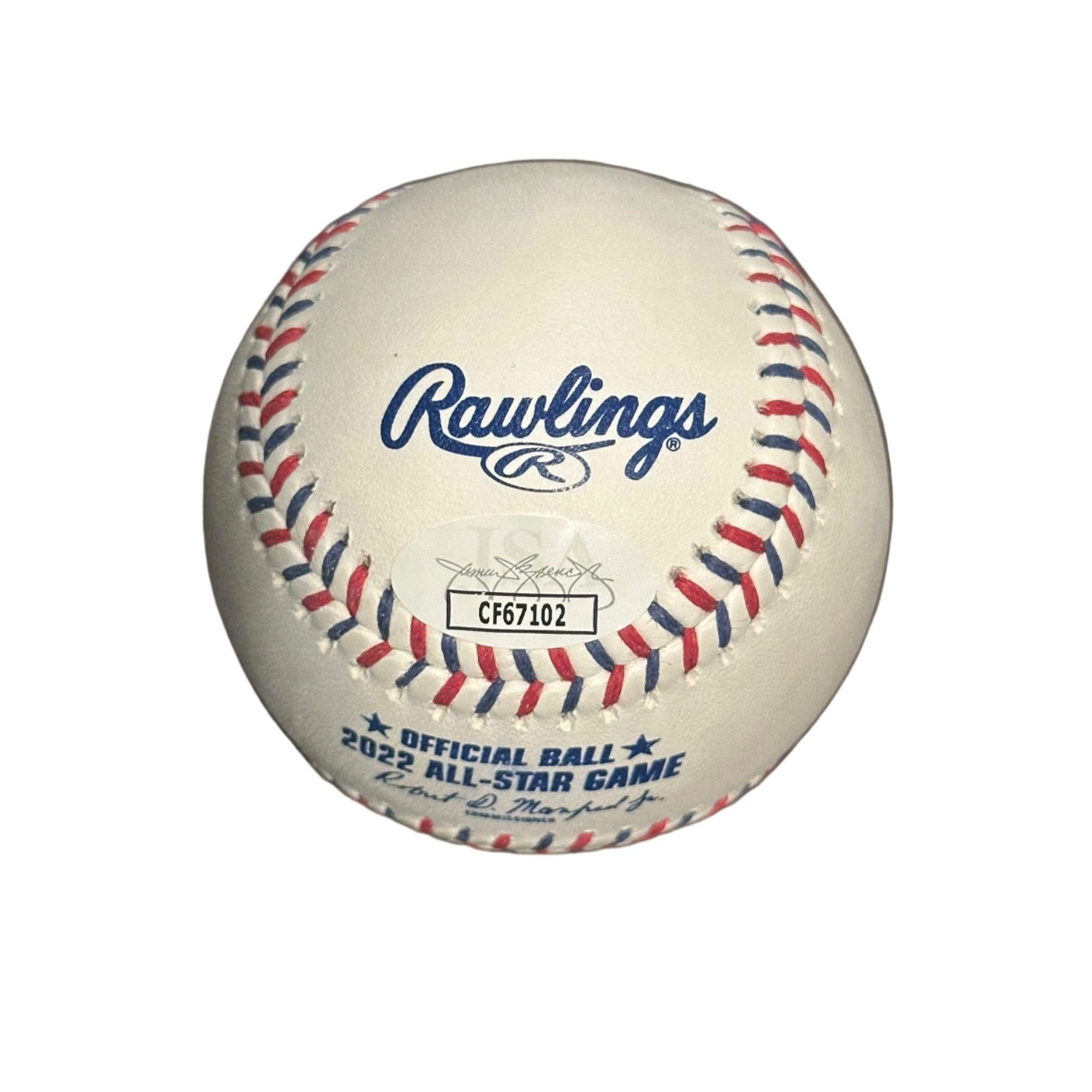 Jazz Chisholm Jr. New York Yankees Autographed 2022 All Star Game Baseball JSA-Right Off The Field