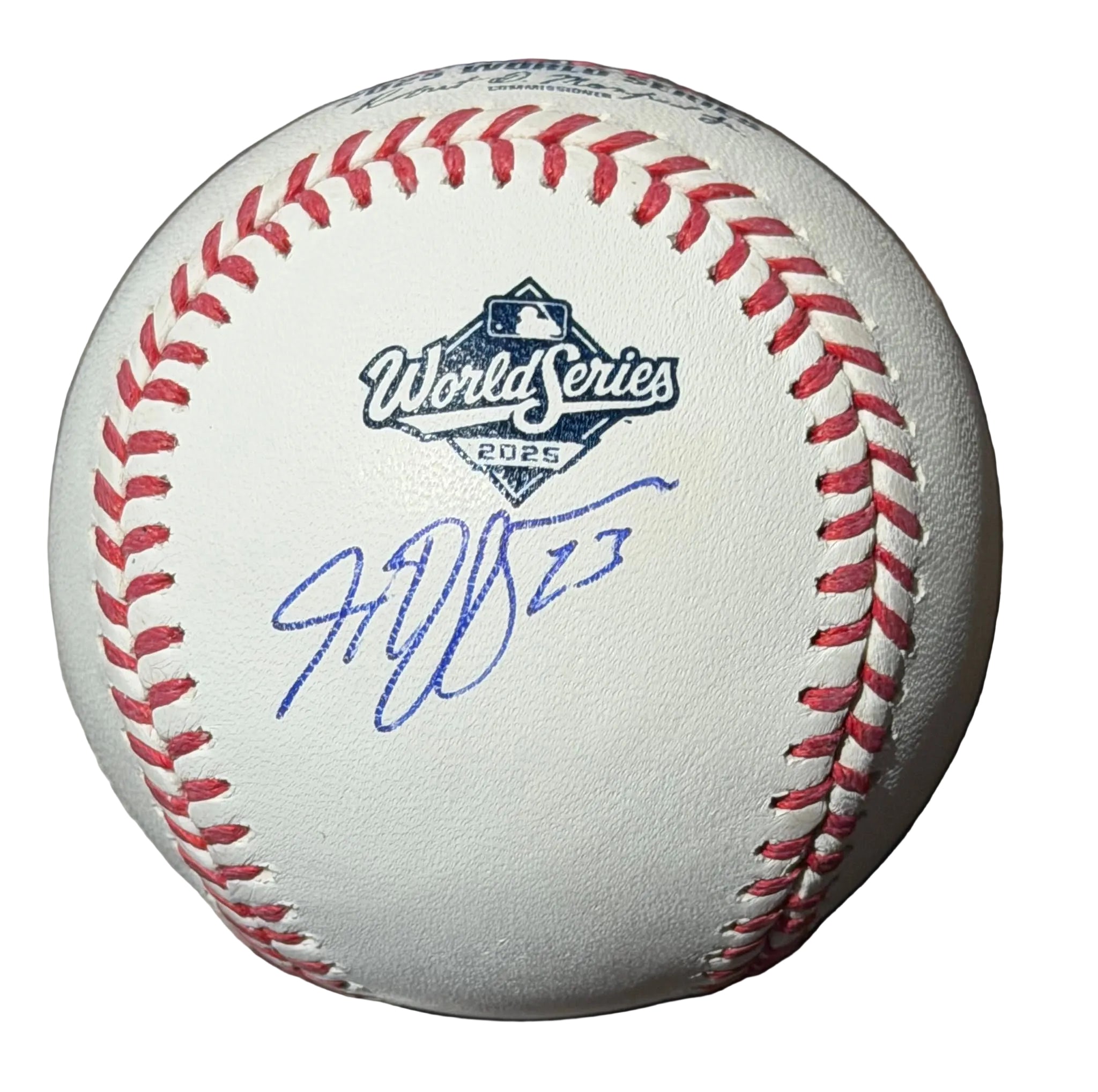 Jeff Hoffman Autographed 2025 World Series Baseball JSA COA Toronto Blue Jays-Right Off The Field