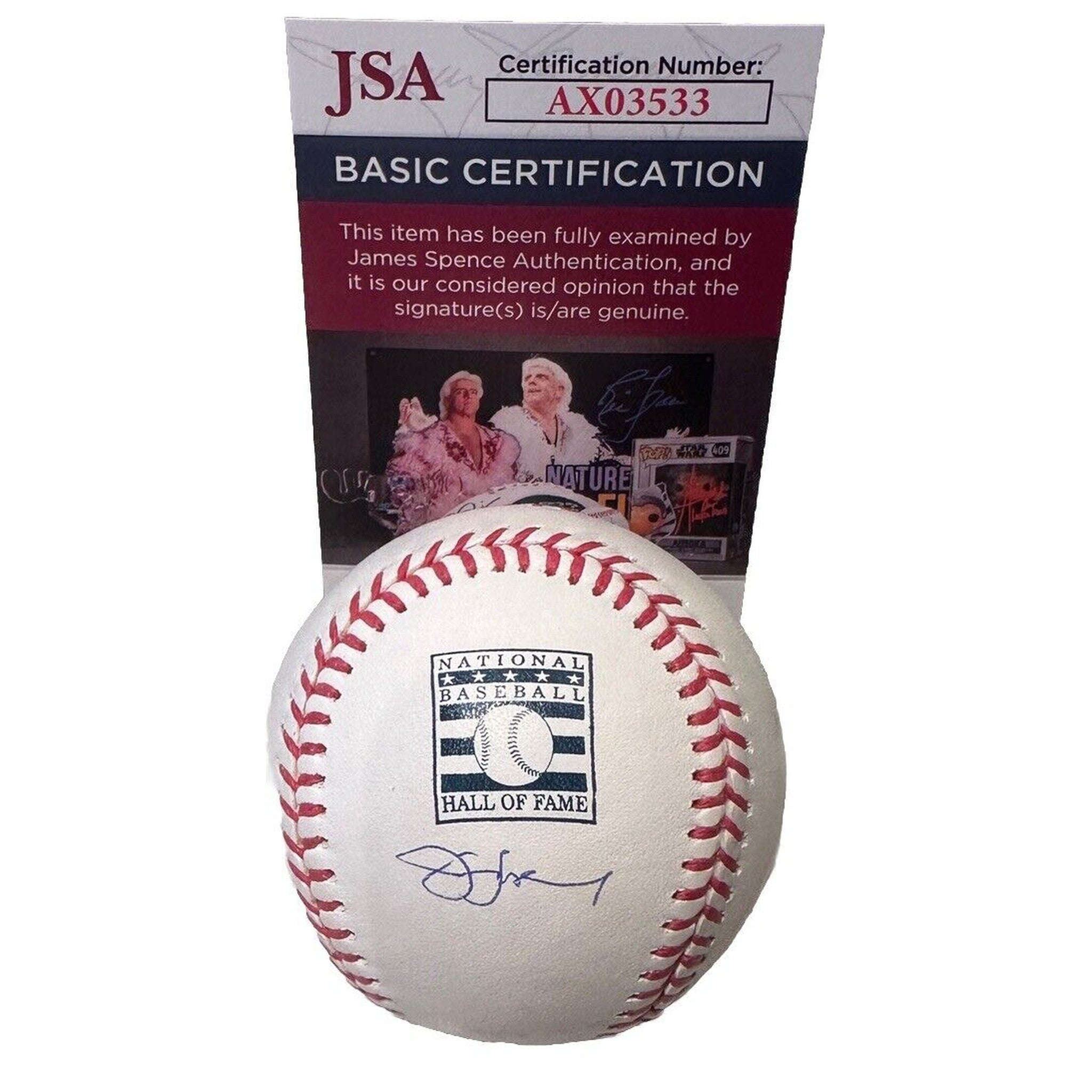 Jim Leyland Signed Hall of Fame MLB Baseball JSA COA Pittsburgh Pirates-Baseball-Right Off The Field