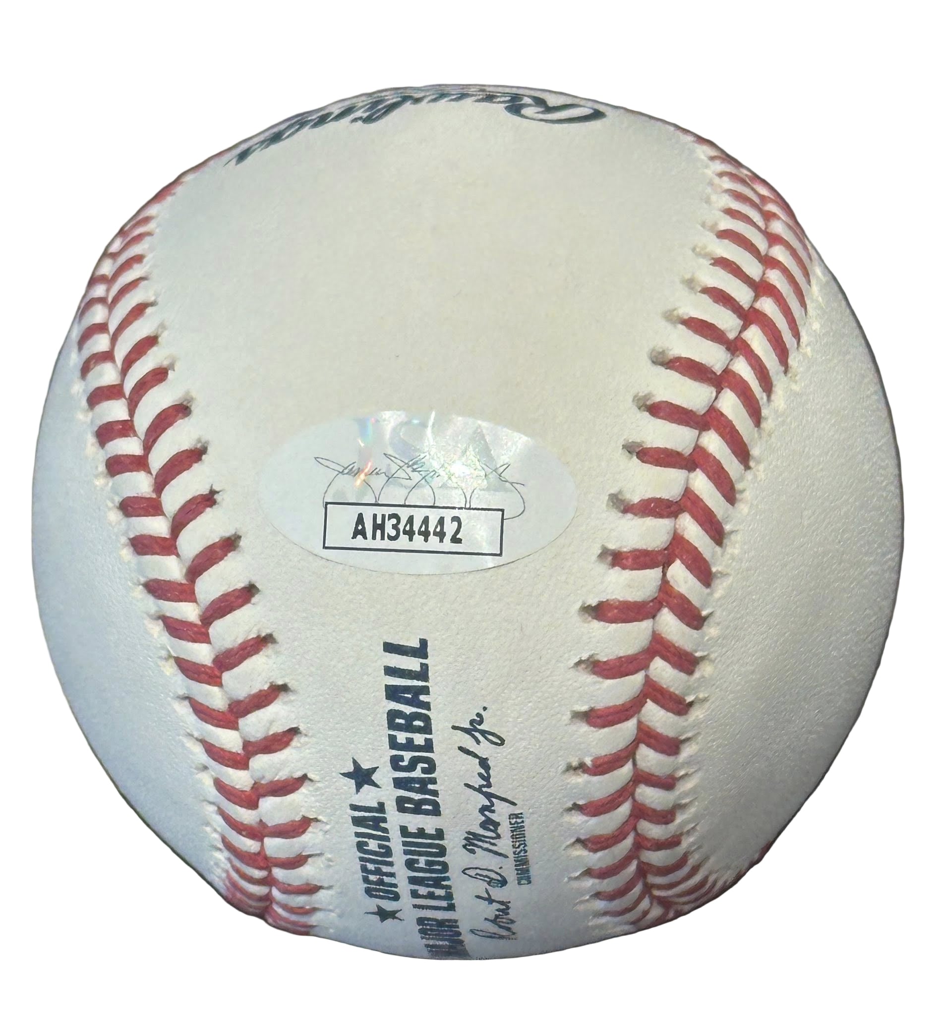Joe Torre Autographed Hall of Fame MLB Baseball JSA COA New York Yankees-Right Off The Field