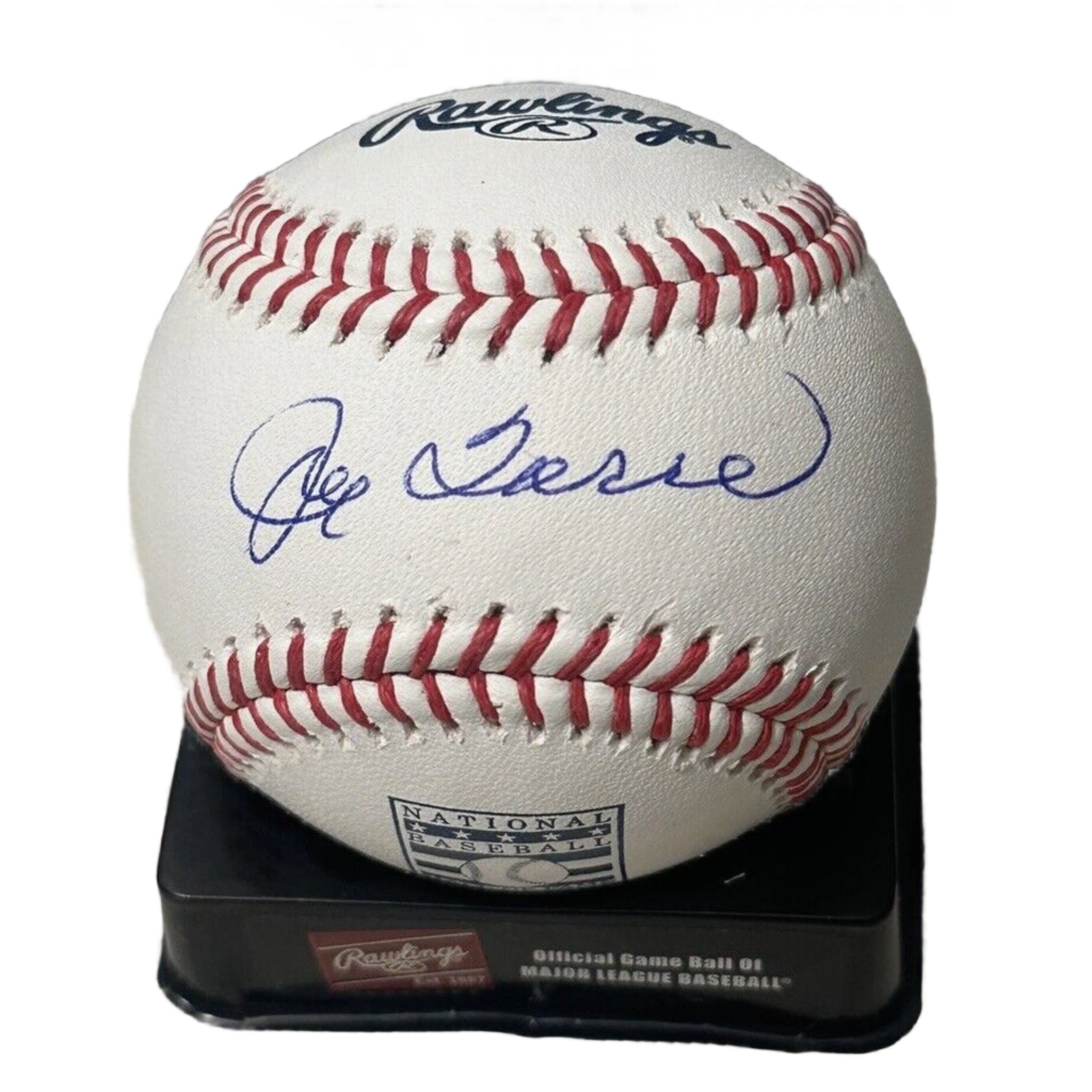 Joe Torre New York Yankees Signed Hall of Fame MLB Baseball JSA COA-Baseball-Right Off The Field