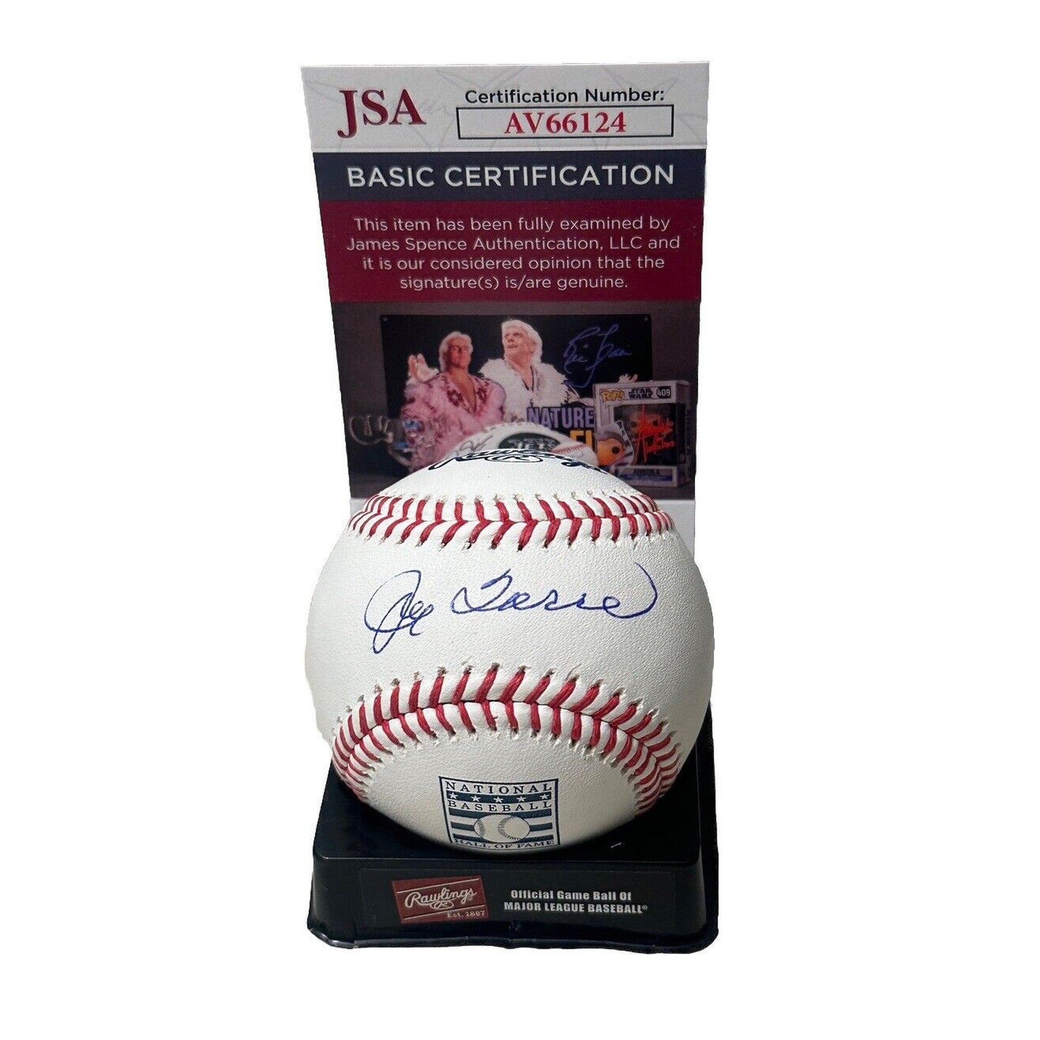 Joe Torre New York Yankees Signed Hall of Fame MLB Baseball JSA COA-Baseball-Right Off The Field