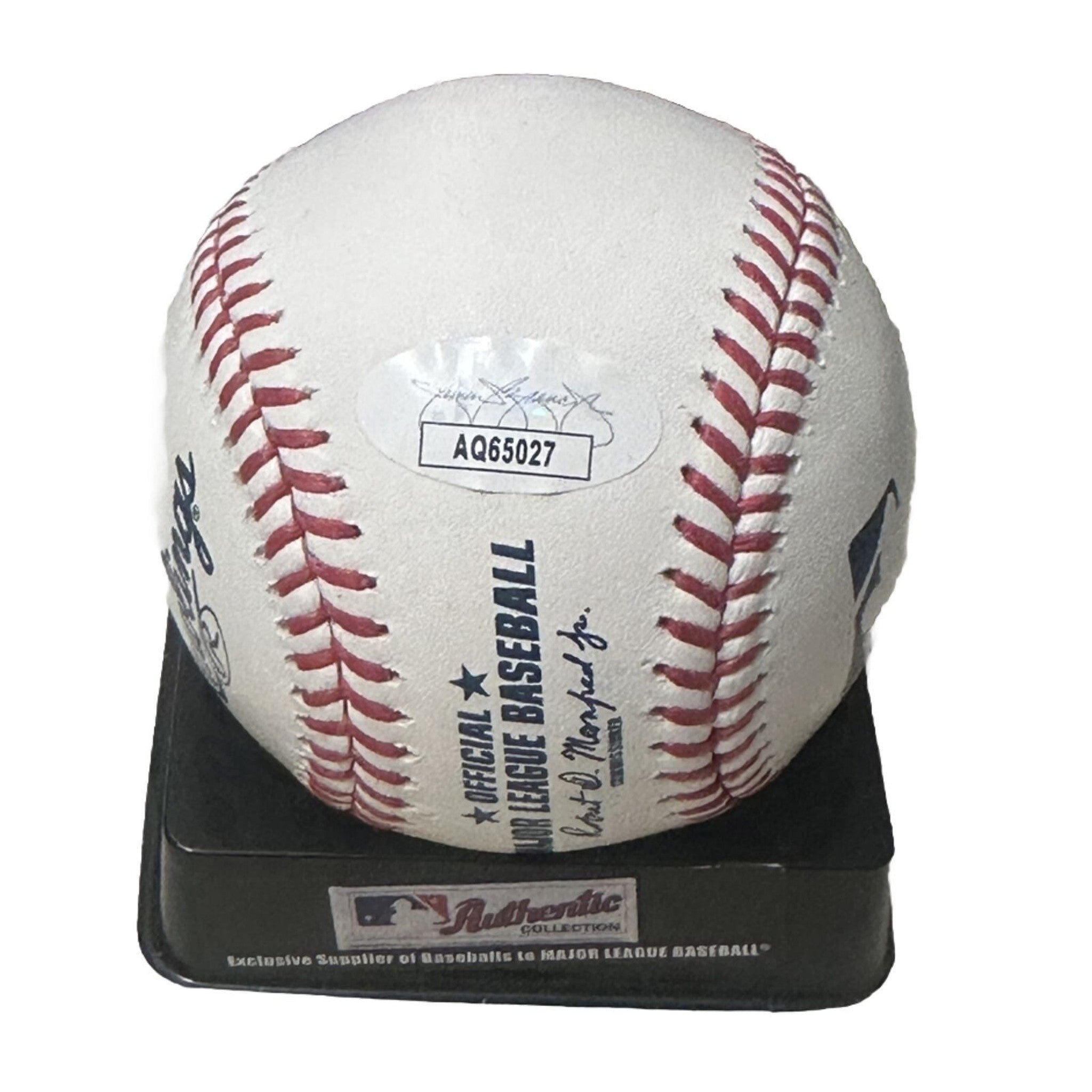 John Sterling New York Yankees Autographed Official MLB Baseball JSA COA-Baseball-Right Off The Field