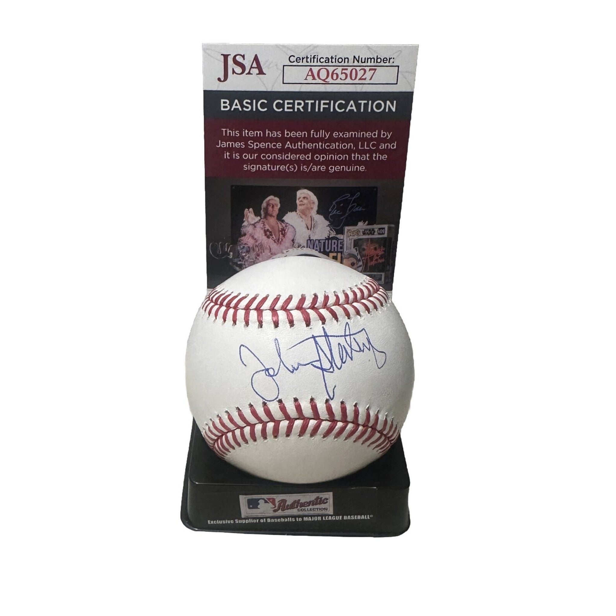 John Sterling New York Yankees Autographed Official MLB Baseball JSA COA-Baseball-Right Off The Field