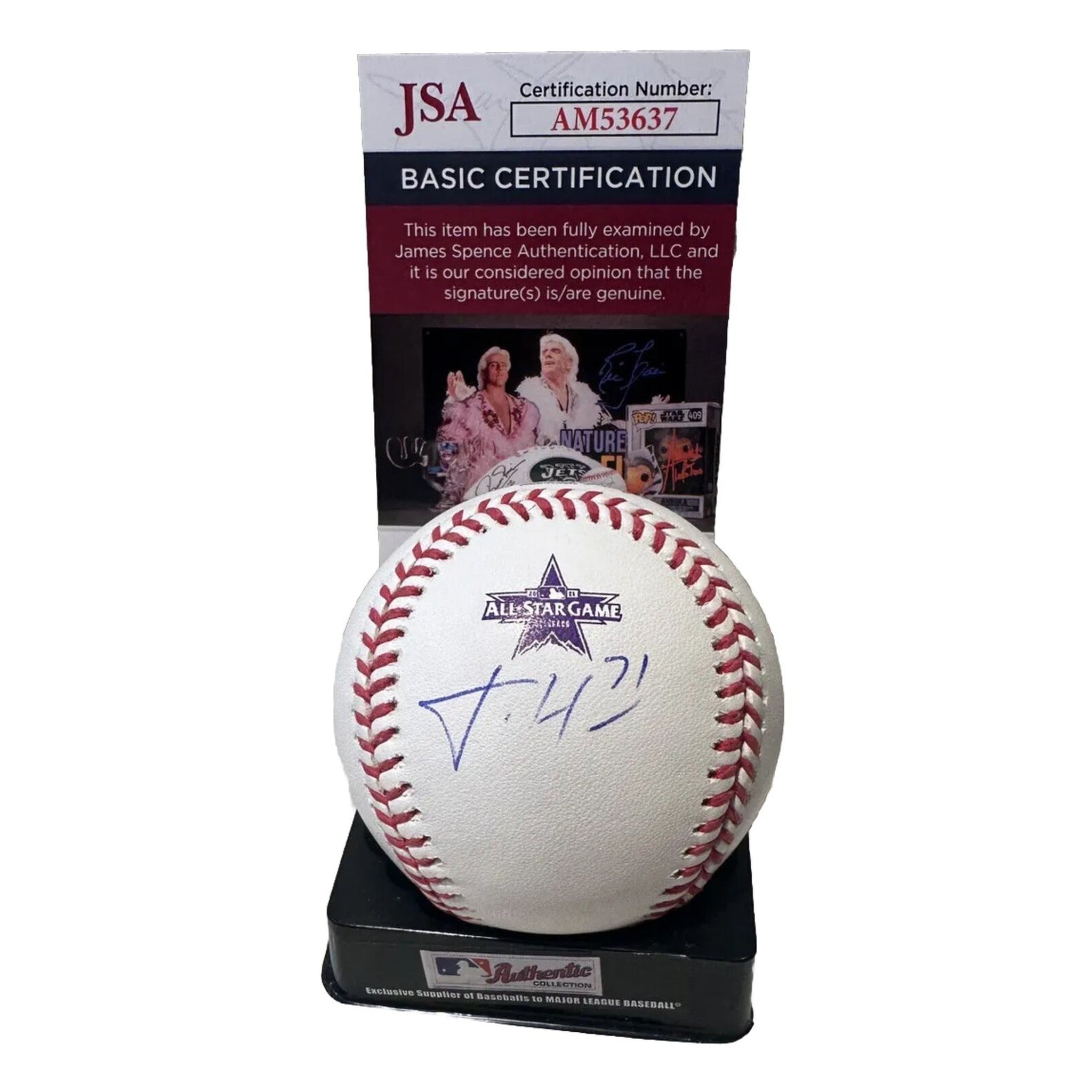 Josh Hader Signed 2021 All Star Game Baseball JSA COA Houston Astros Autograph-Baseball-Right Off The Field