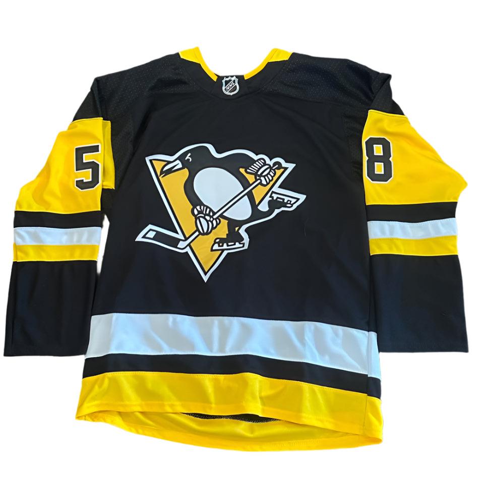 Kris Letang Autographed Pittsburgh Penguins Jersey JSA COA