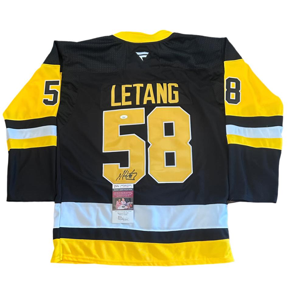 Kris Letang Autographed Pittsburgh Penguins Jersey JSA COA