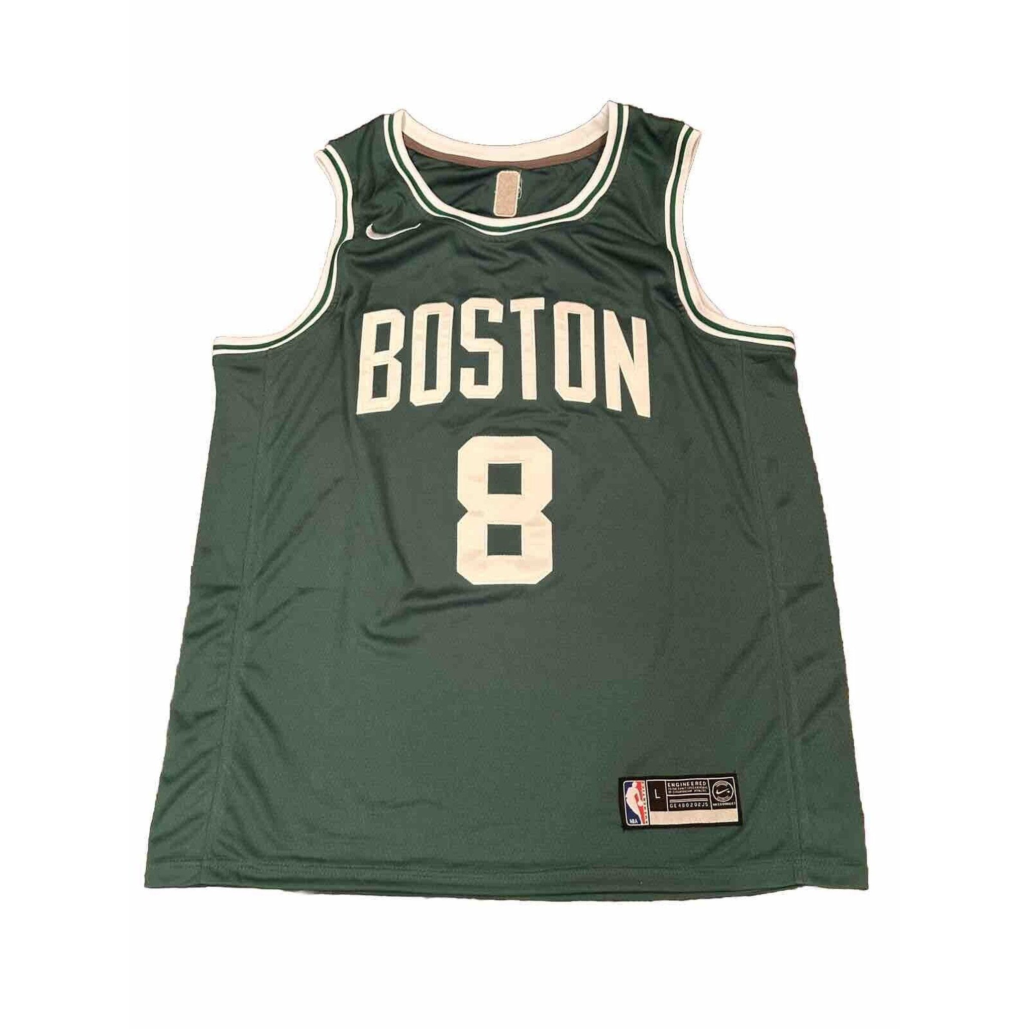 Kristaps Porzingis Autographed Boston Celtics Jersey JSA COA-Basketball-Right Off The Field