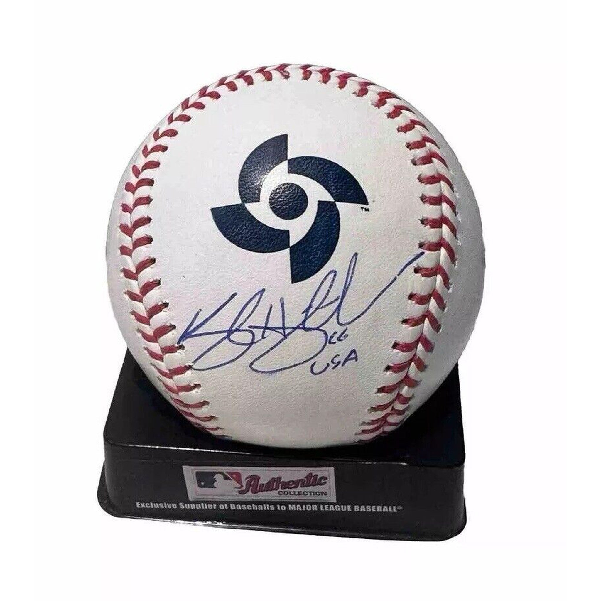Kyle Higashioka Yankees Autographed Official WBC Baseball “USA” Inscription-Baseball-Right Off The Field