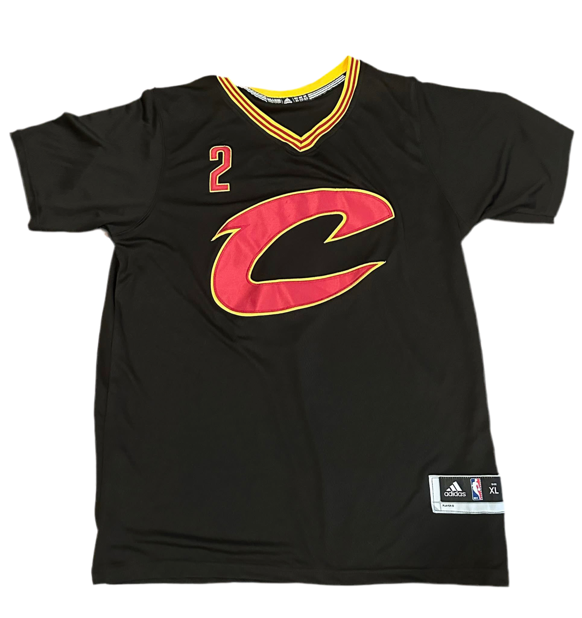 Kyrie Irving Autographed Cleveland Cavaliers Jersey JSA COA-Right Off The Field