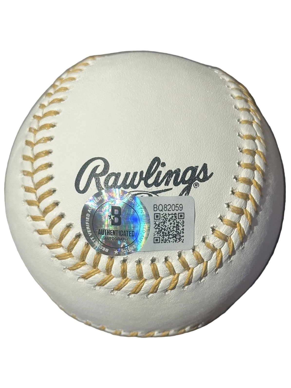 Logan Webb Autographed Gold Glove Award Baseball Beckett San Francisco Giants-Right Off The Field