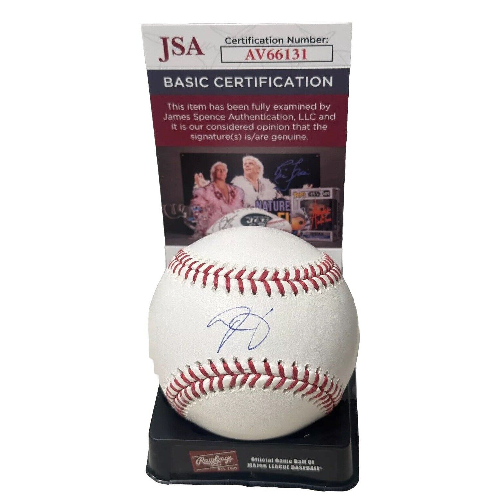 Luis Gil New York Yankees Autographed Rawlings MLB Baseball JSA COA-Baseball-Right Off The Field
