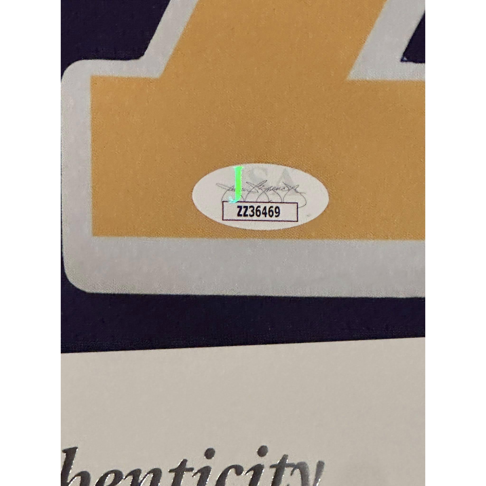 Luka Doncic Autographed Los Angeles Lakers Jersey JSA LOA-Right Off The Field
