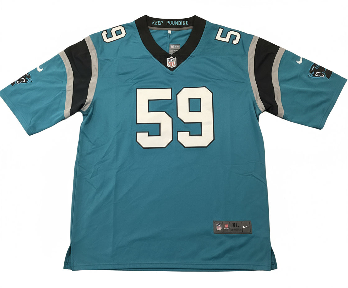 Luke Kuechly Carolina Panthers Jersey Size XL-Right Off The Field
