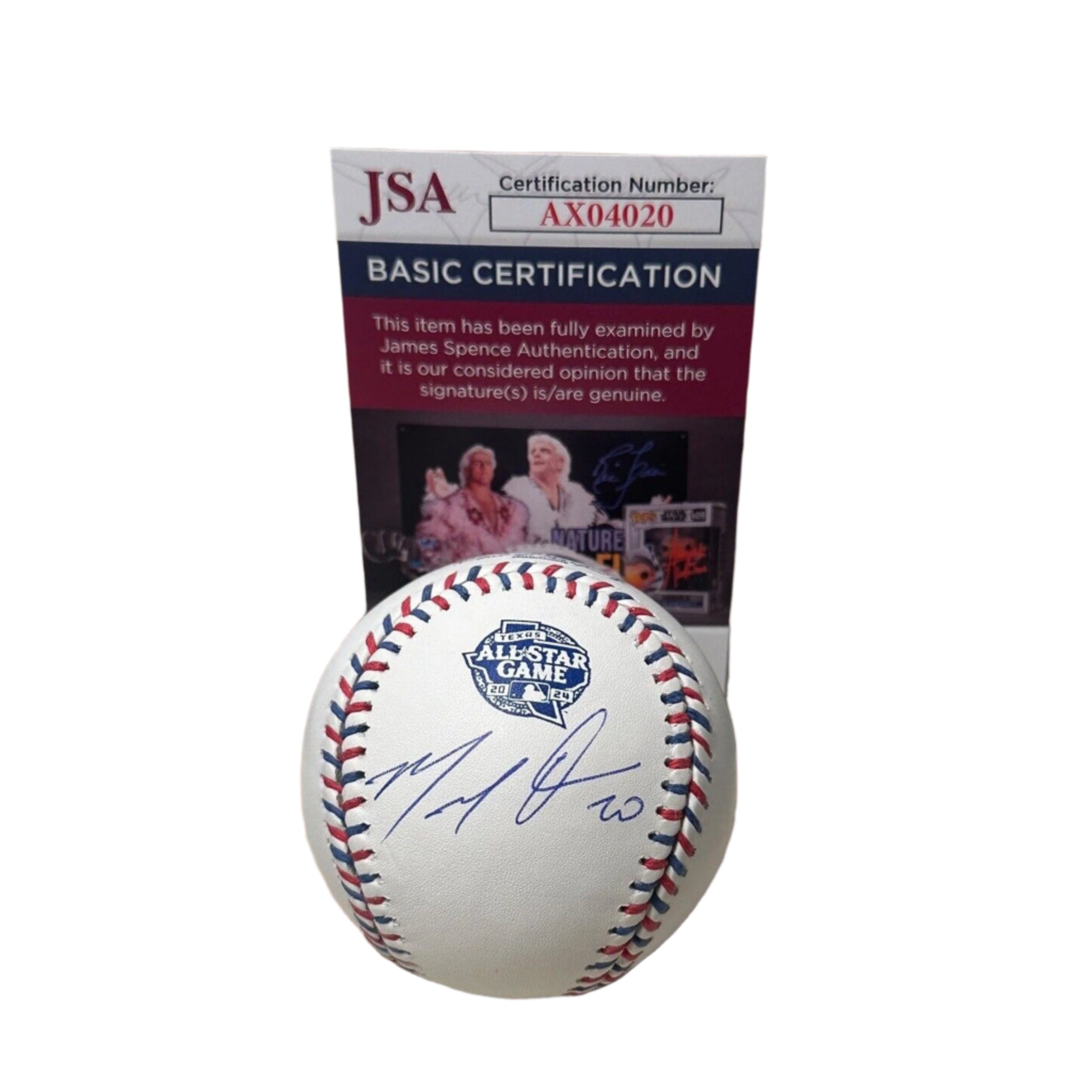 Marcell Ozuna Atlanta Braves Signed 2024 MLB All Star Game Baseball JSA COA-Baseball-Right Off The Field