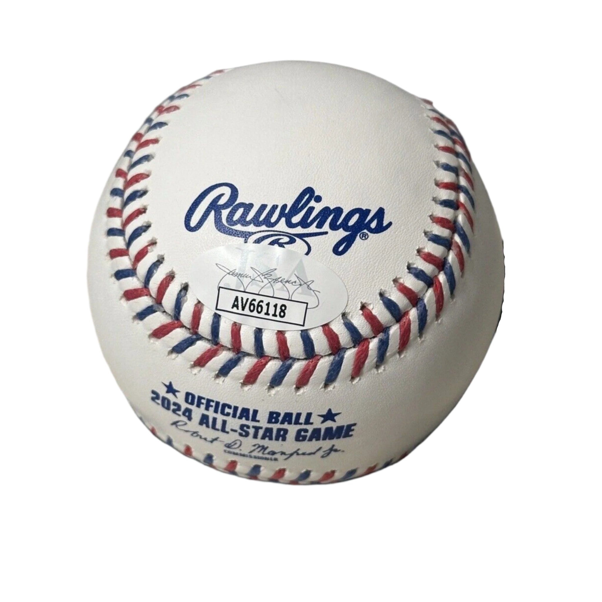 Marcell Ozuna Signed 2024 MLB All Star Game Baseball Atlanta Braves Autograph-Baseball-Right Off The Field