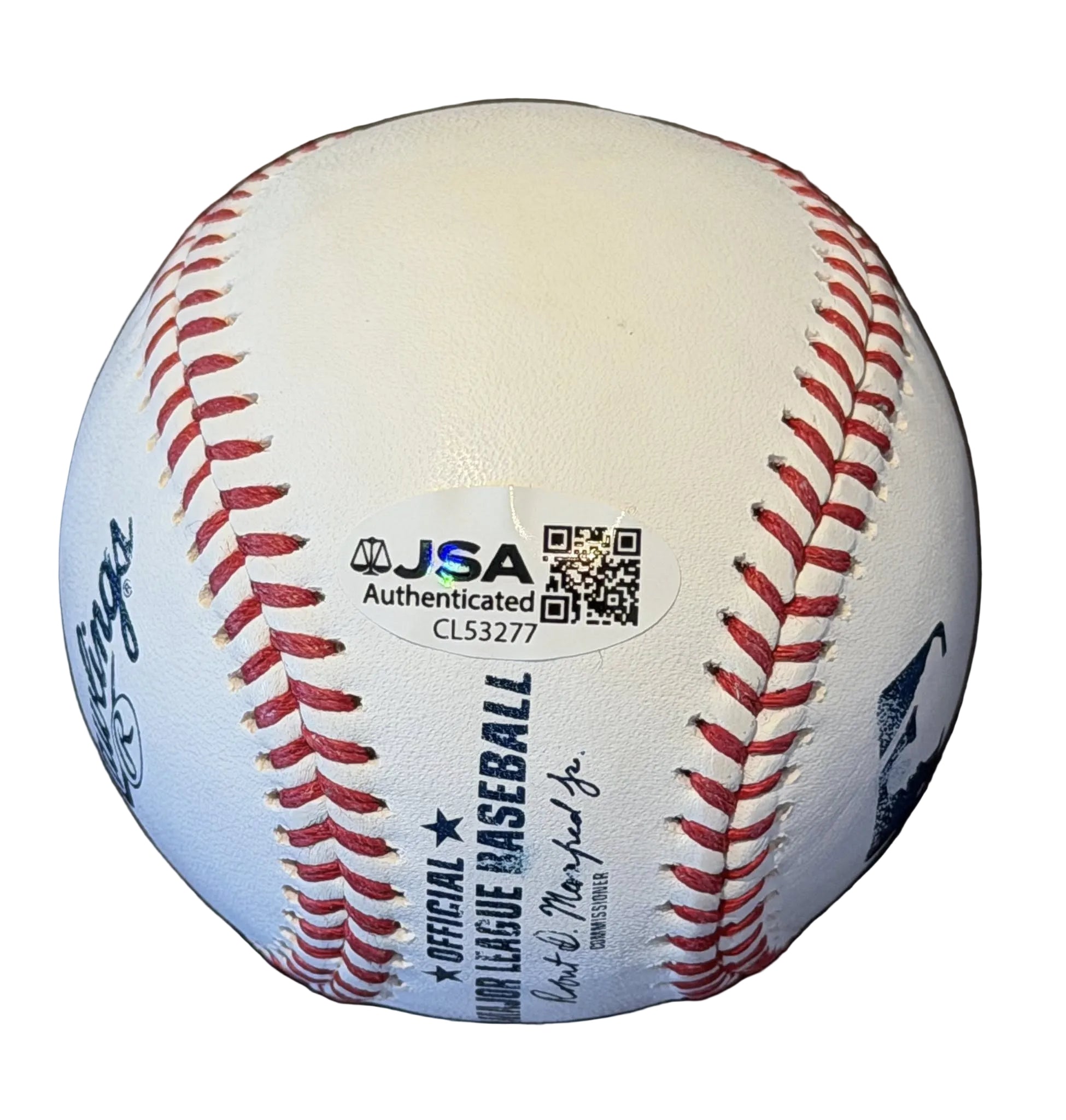 Marcelo Mayer Boston Red Sox Autographed Official MLB Baseball JSA COA-Right Off The Field