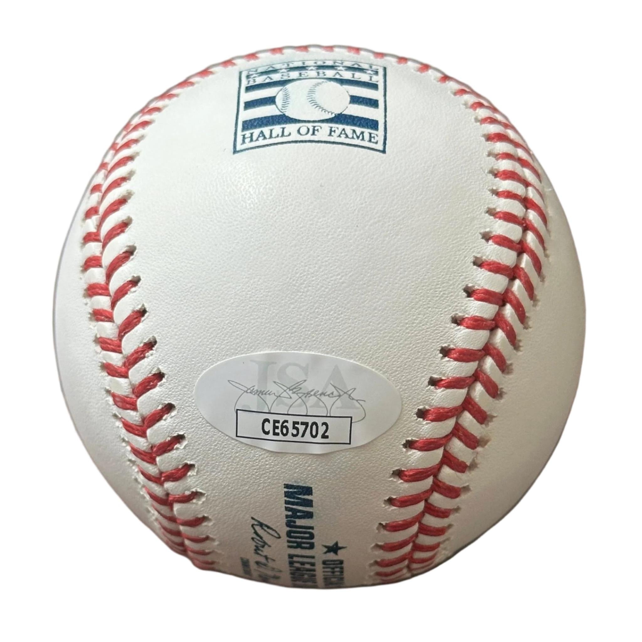 Max Scherzer Autographed Hall of Fame MLB Baseball JSA COA Personalized to Chris-Right Off The Field