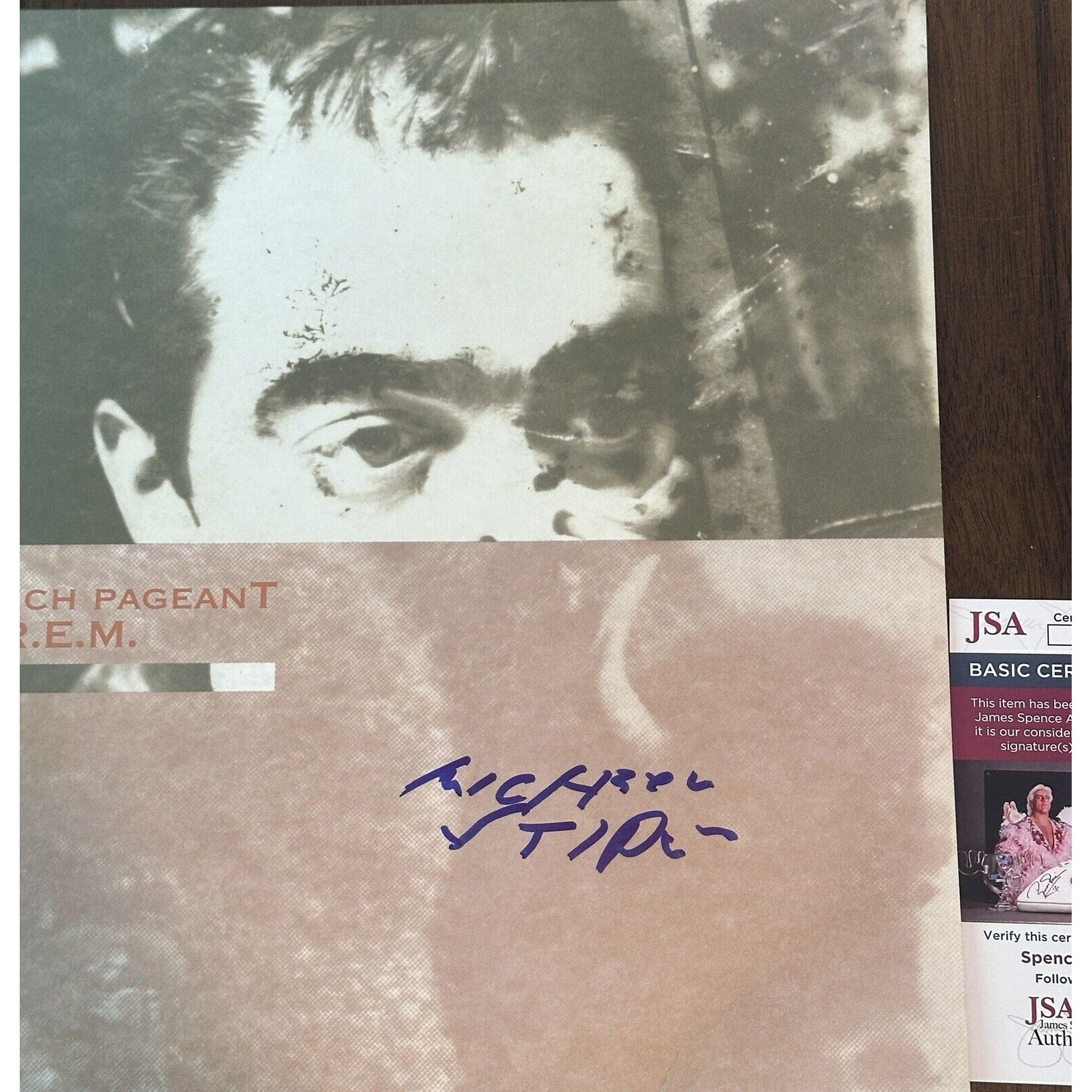 Michael Stipe R.E.M. Signed “Lifes Rich Pageant” LP Vinyl JSA COA-Entertainment-Right Off The Field
