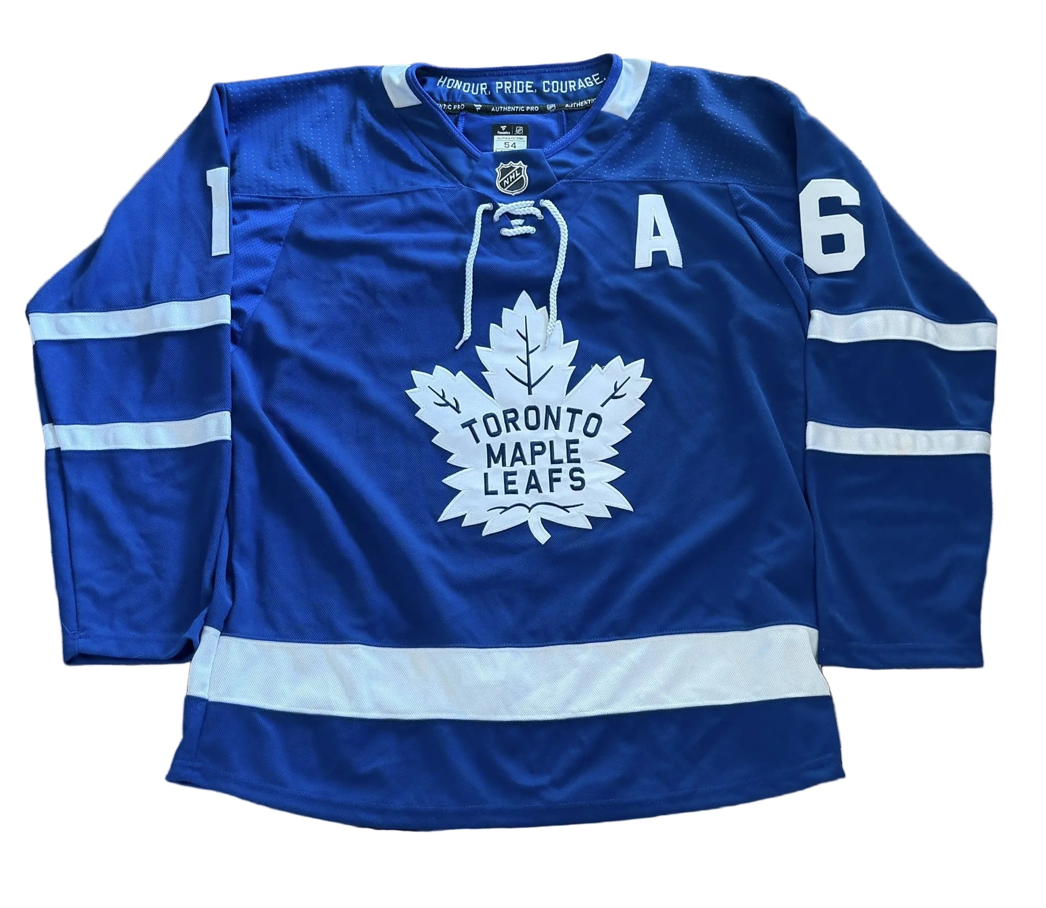 Mitch Marner Toronto Maple Leafs Jersey Size 54-Right Off The Field