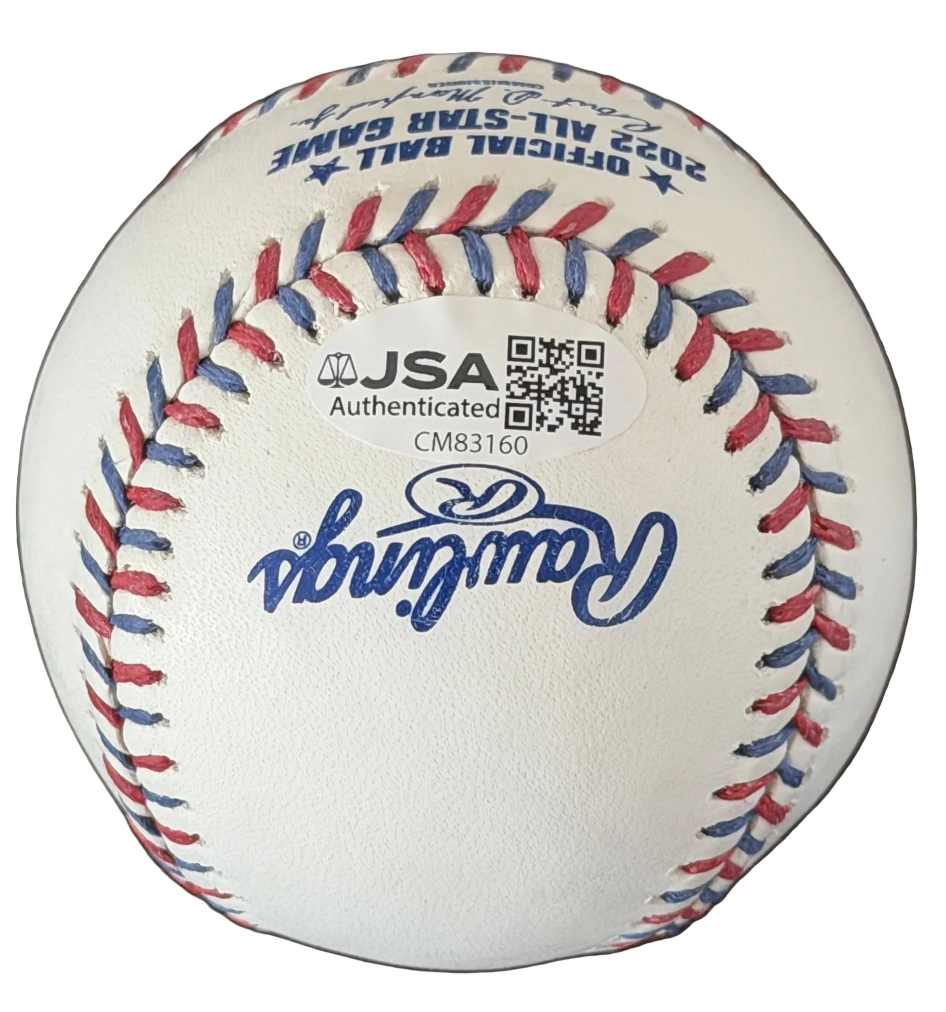 Nolan Arenado Autographed 2022 MLB All Star Game Baseball JSA COA Cardinals-Right Off The Field