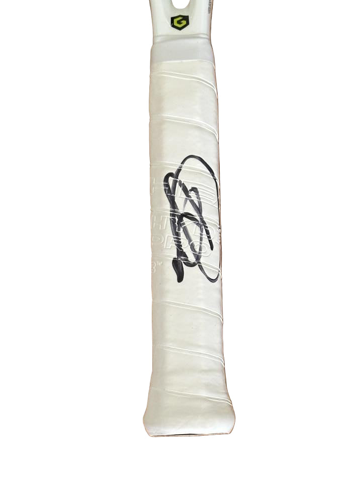 Novak Djokovic Autographed Head Speed Tennis Racket JSA COA-Right Off The Field