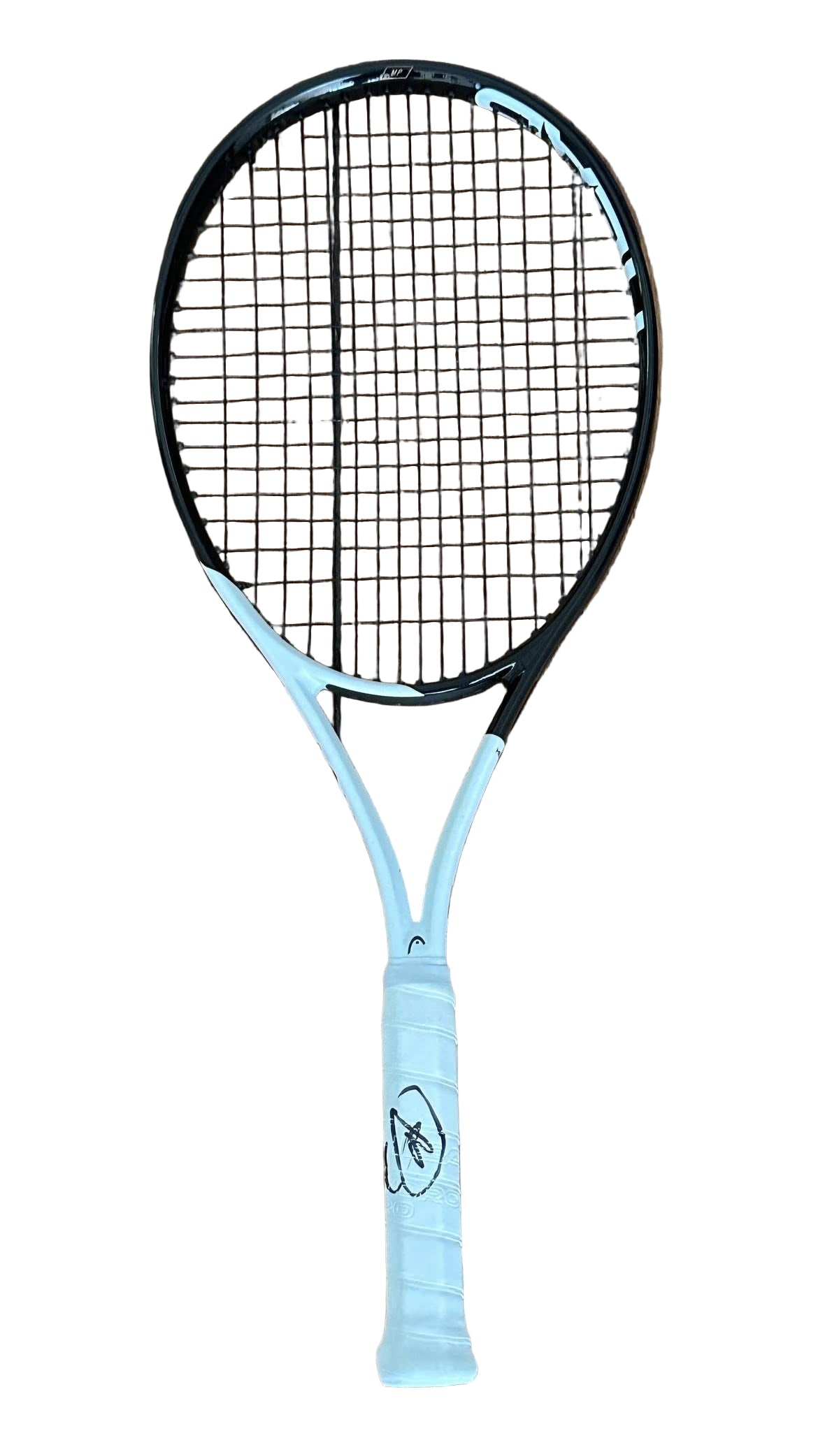 Novak Djokovic Autographed Head Speed Tennis Racket JSA COA-Right Off The Field