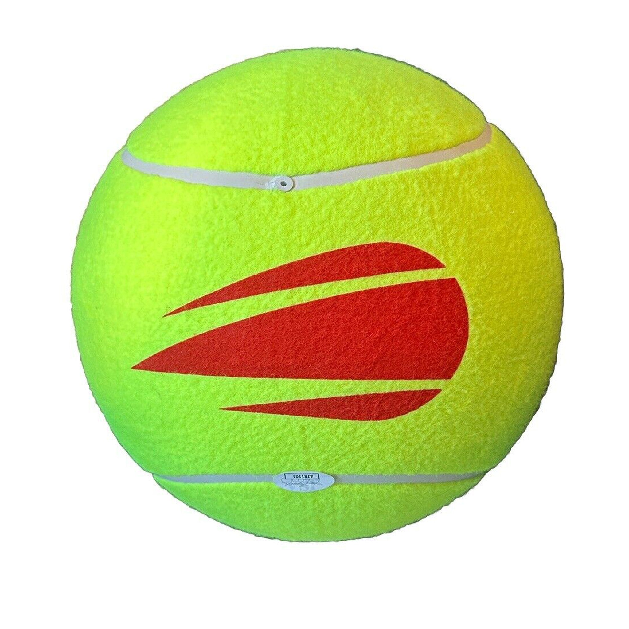 Novak Djokovic Autographed Wilson US Open Jumbo 10” Tennis Ball JSA COA-Tennis-Right Off The Field