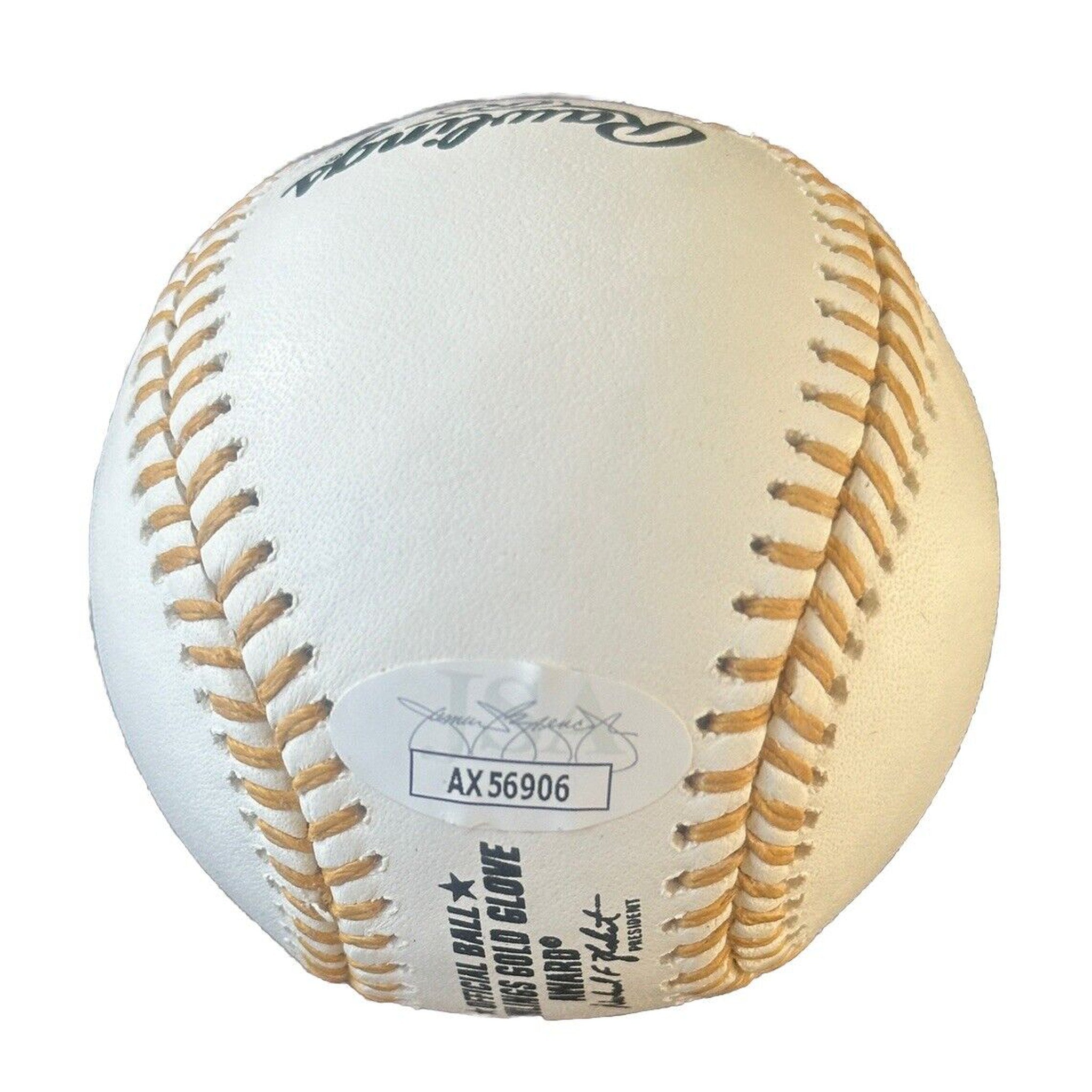 Patrick Bailey Signed Gold Glove Award Baseball JSA COA San Francisco Giants-Baseball-Right Off The Field