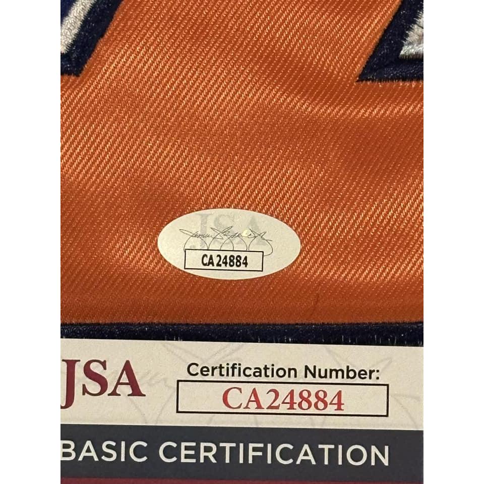 Paul Coffey Autographed Edmonton Oilers Jersey JSA COA-Right Off The Field