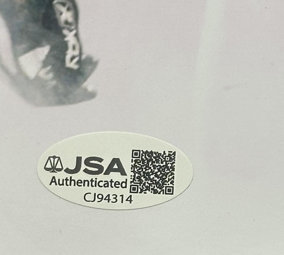 Ray Lewis Baltimore Ravens Autographed 8x10 Photo Personalized "To Al" JSA COA-Right Off The Field