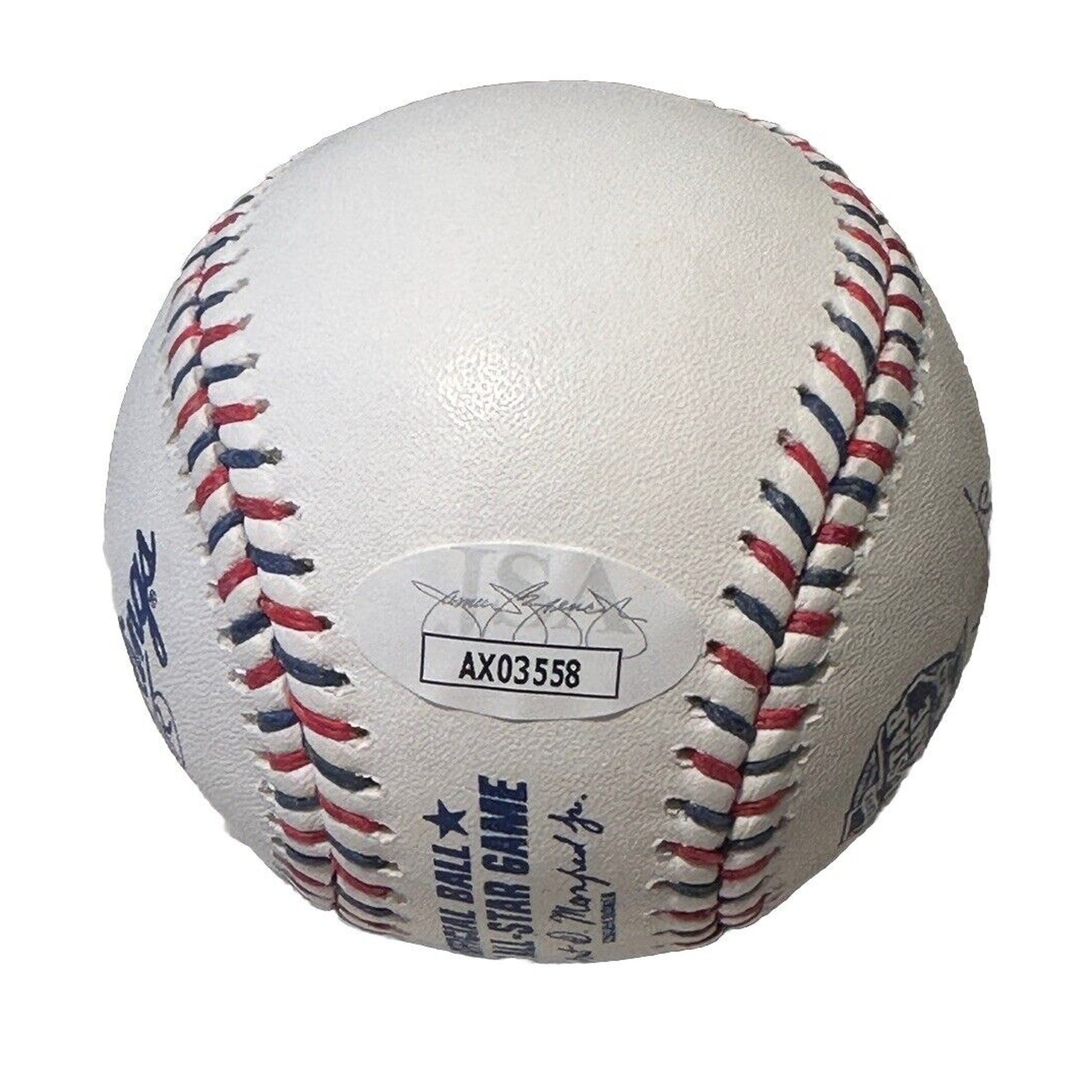 Reynaldo Lopez Atlanta Braves Signed 2024 MLB All Star Game Baseball JSA COA-Baseball-Right Off The Field