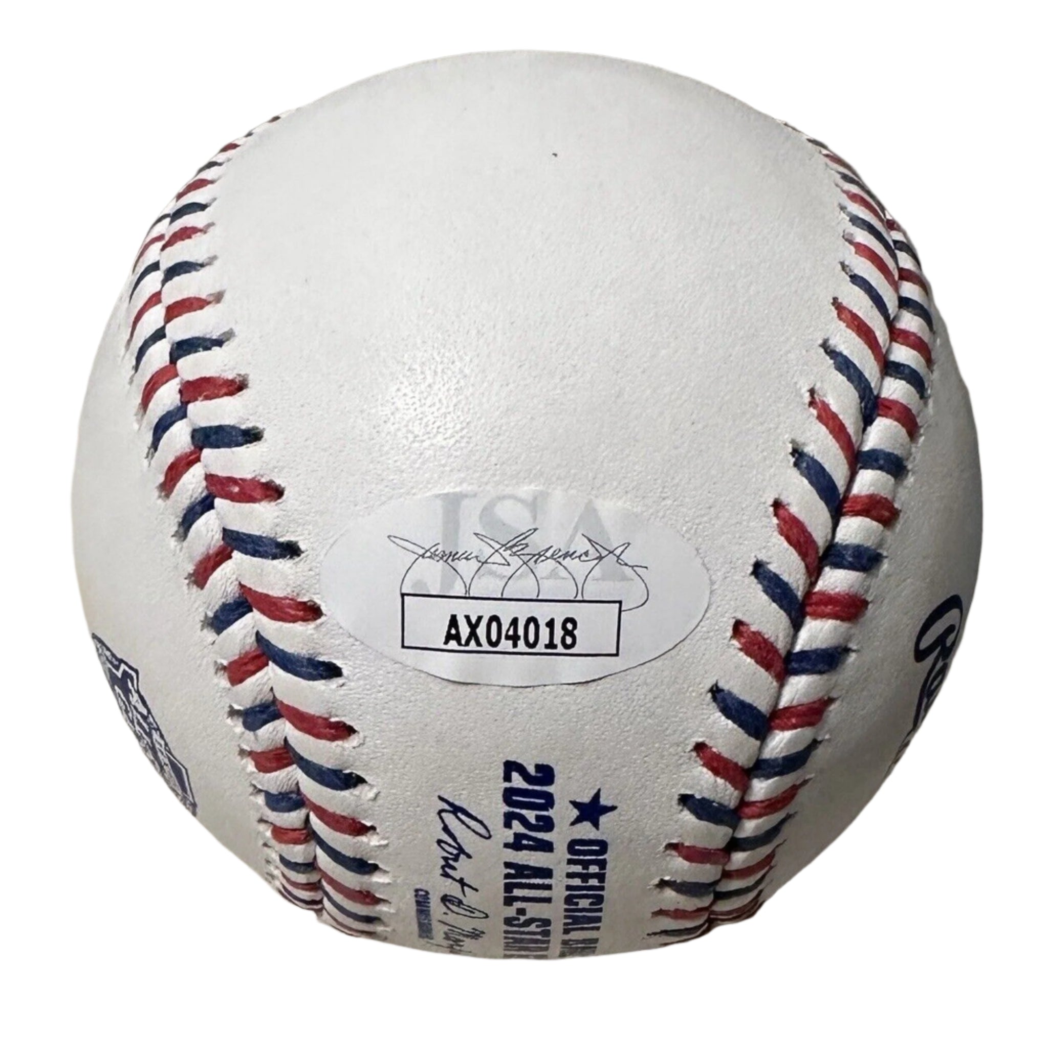 Reynaldo Lopez Atlanta Braves Signed 2024 MLB All Star Game Baseball JSA COA-Baseball-Right Off The Field